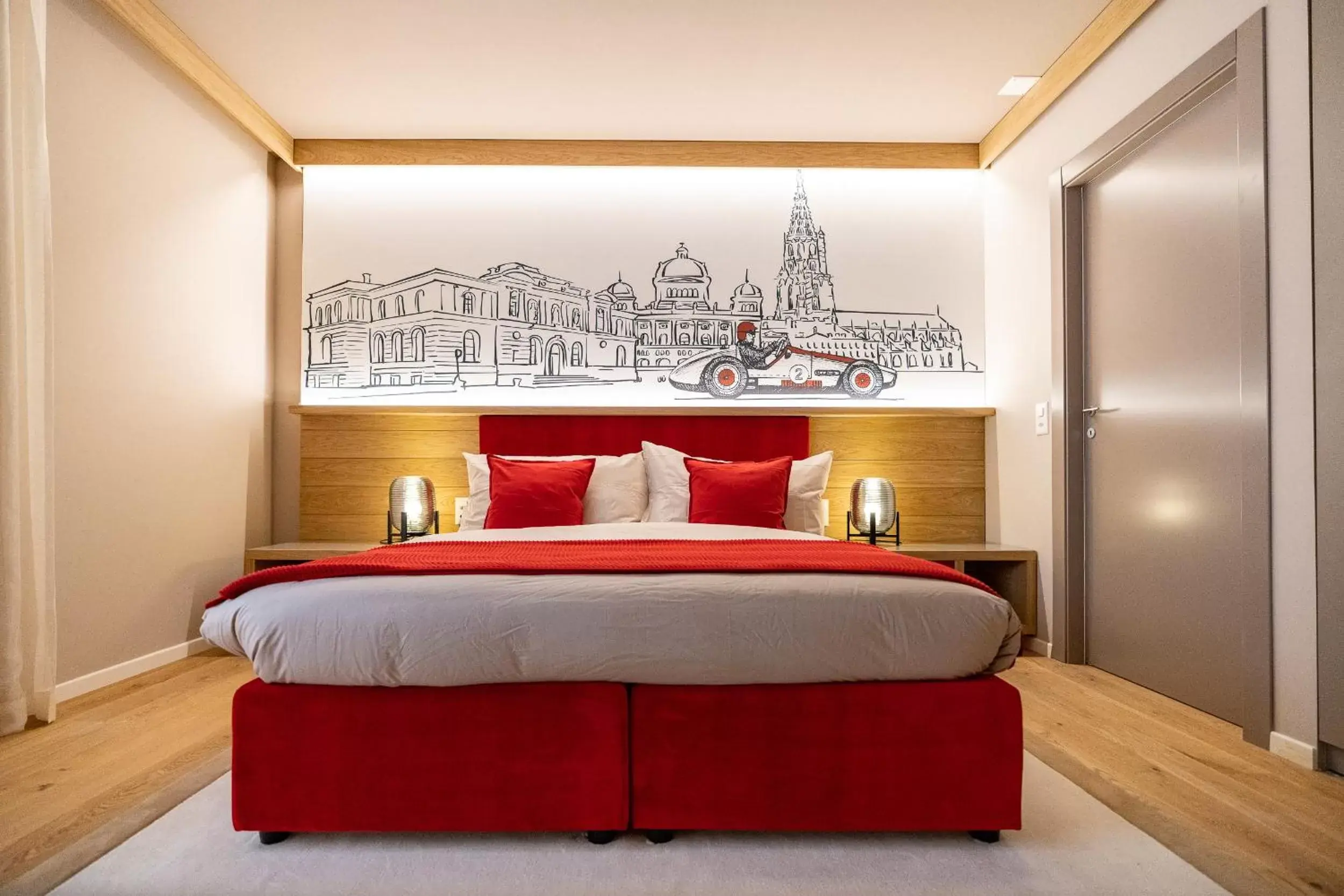 Bed in NEW OPENING 2022 - Los Lorentes Hotel Bern City