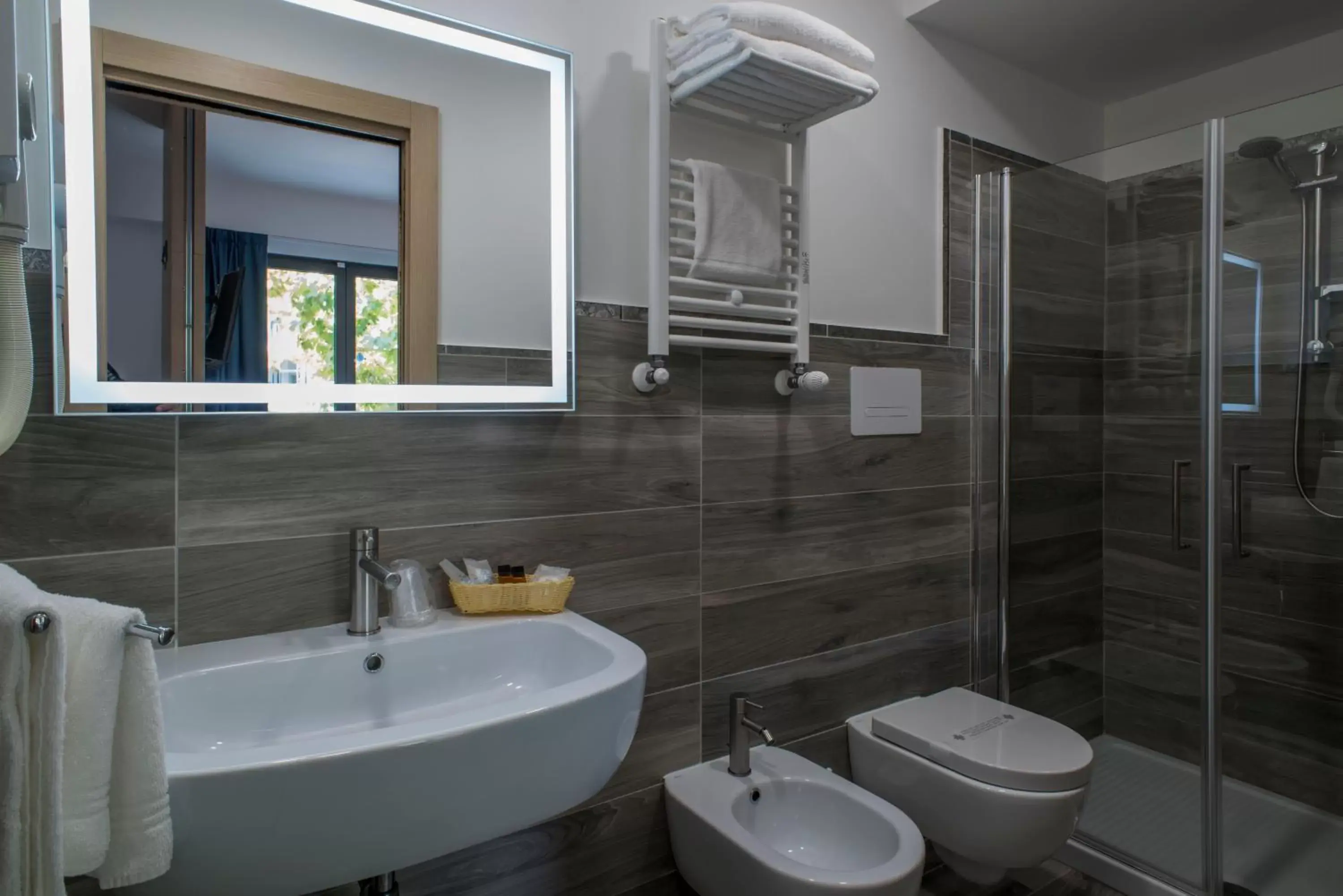 Bathroom in Hotel Terme Capasso