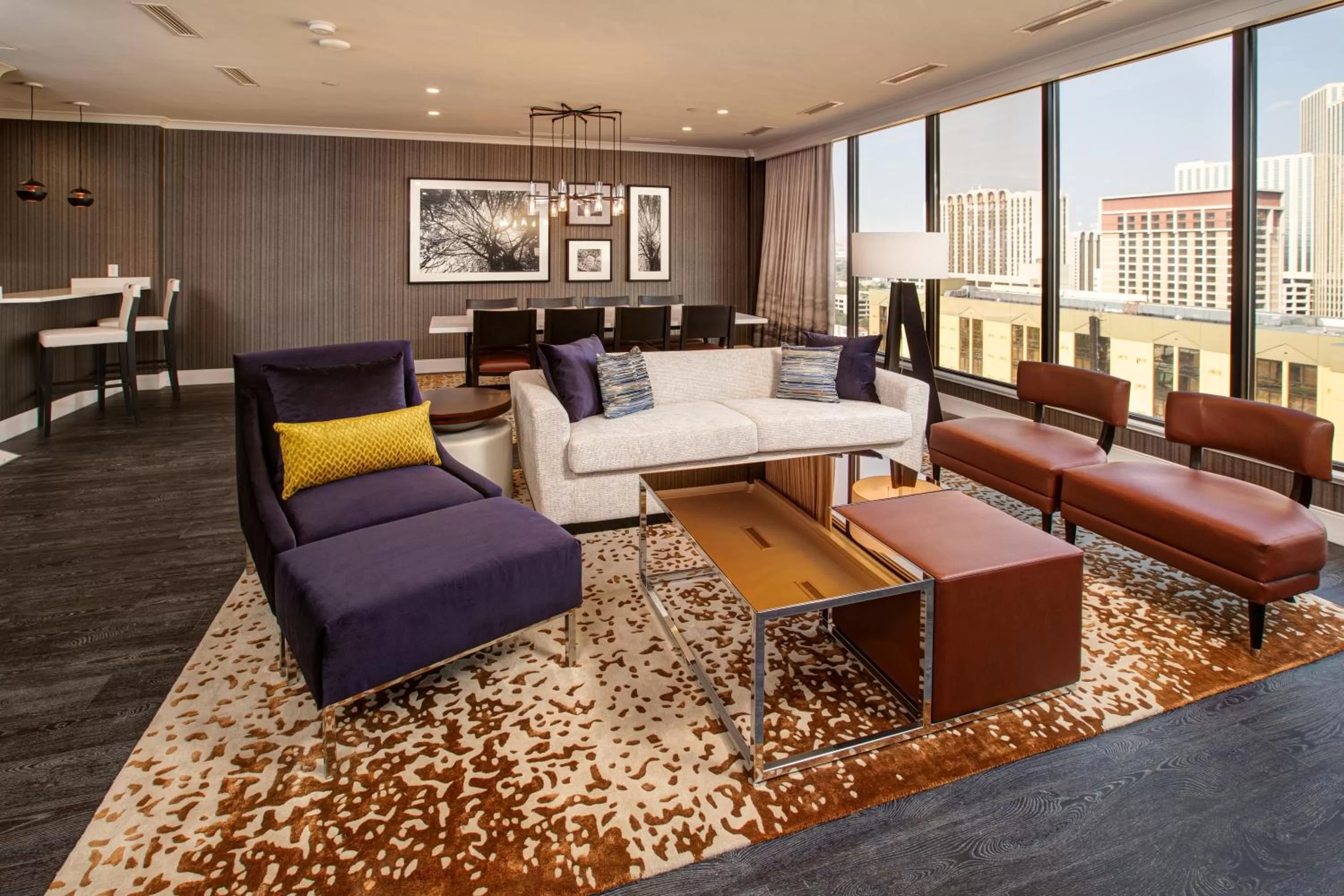 Living room in J Resort