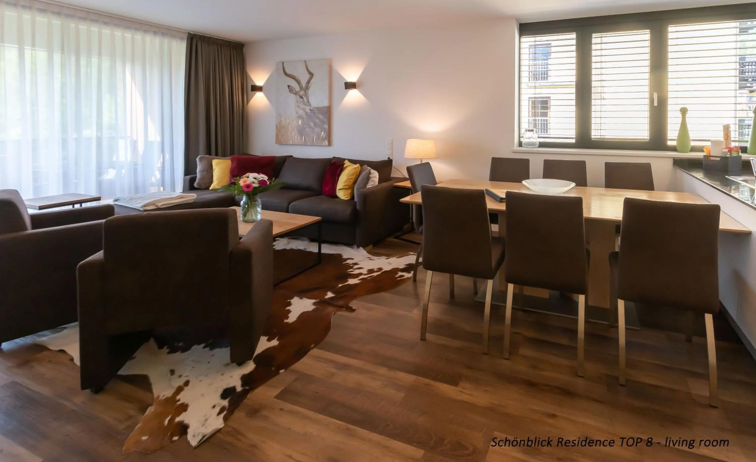 Living room, Seating Area in Schönblick Residence - Absolut Alpine Apartments