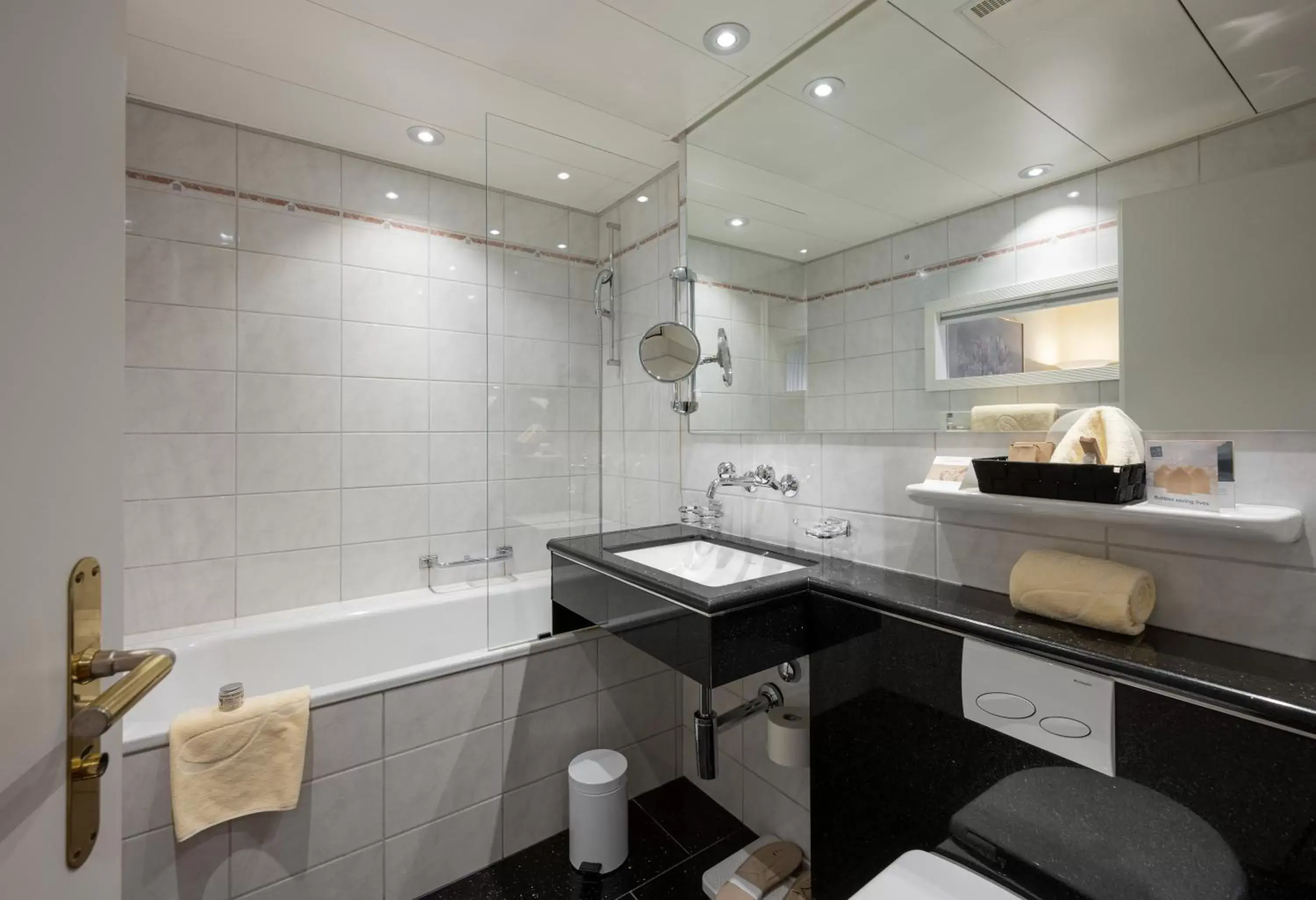 Bathroom in GAIA Hotel Basel - the sustainable 4 star hotel