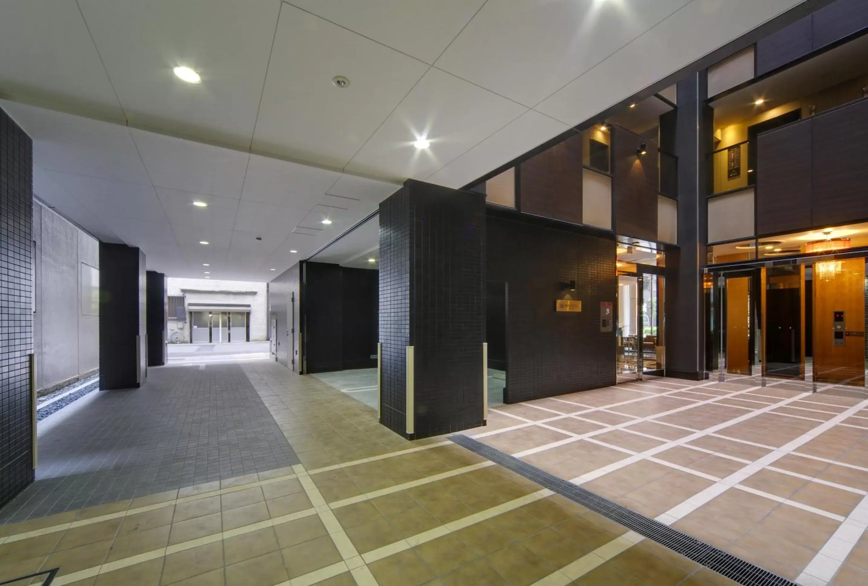 Facade/entrance, Lobby/Reception in APA Hotel Ningyocho-eki Kita