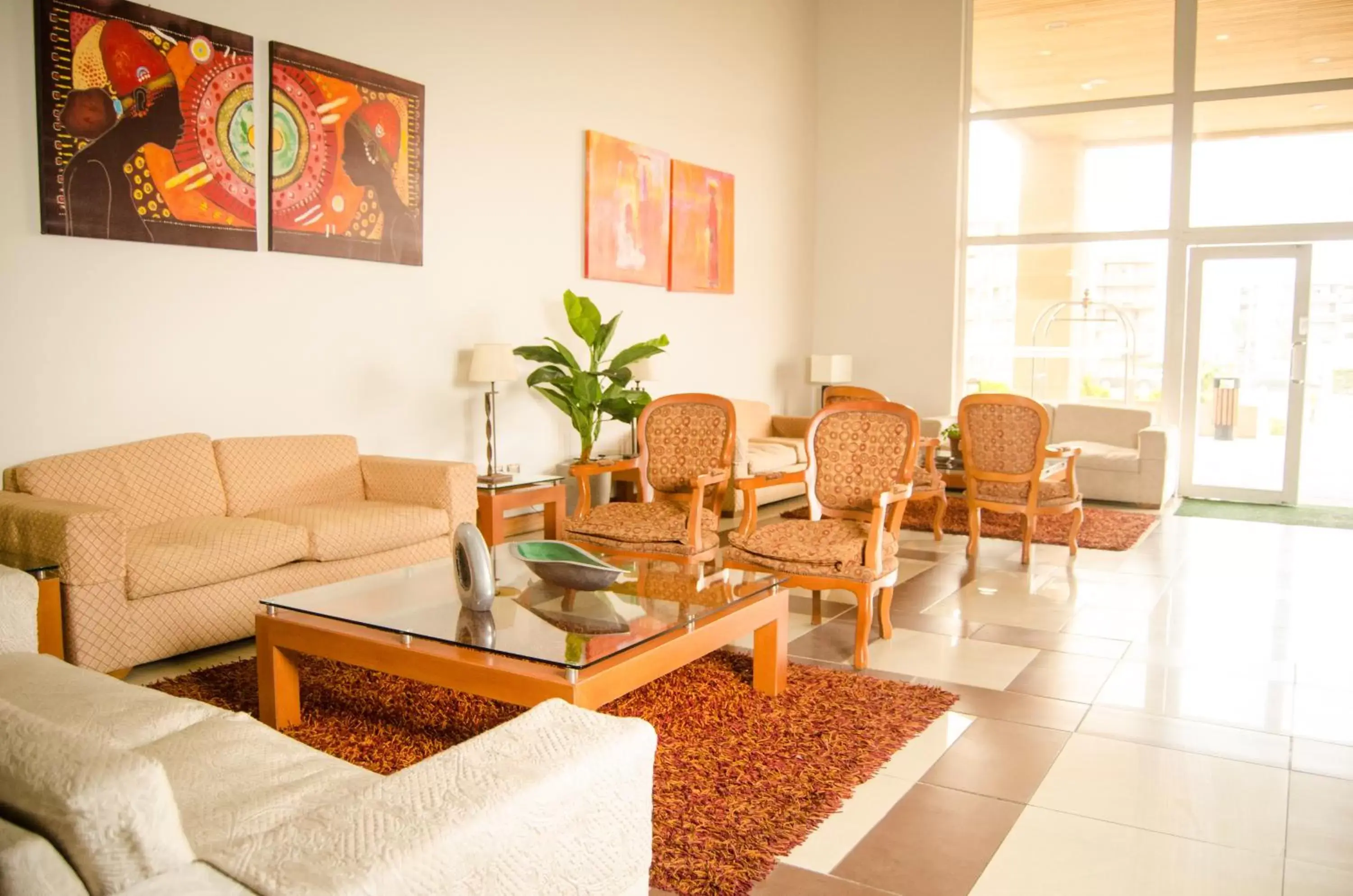 Living room, Seating Area in Hotel Diego De Almagro Arica