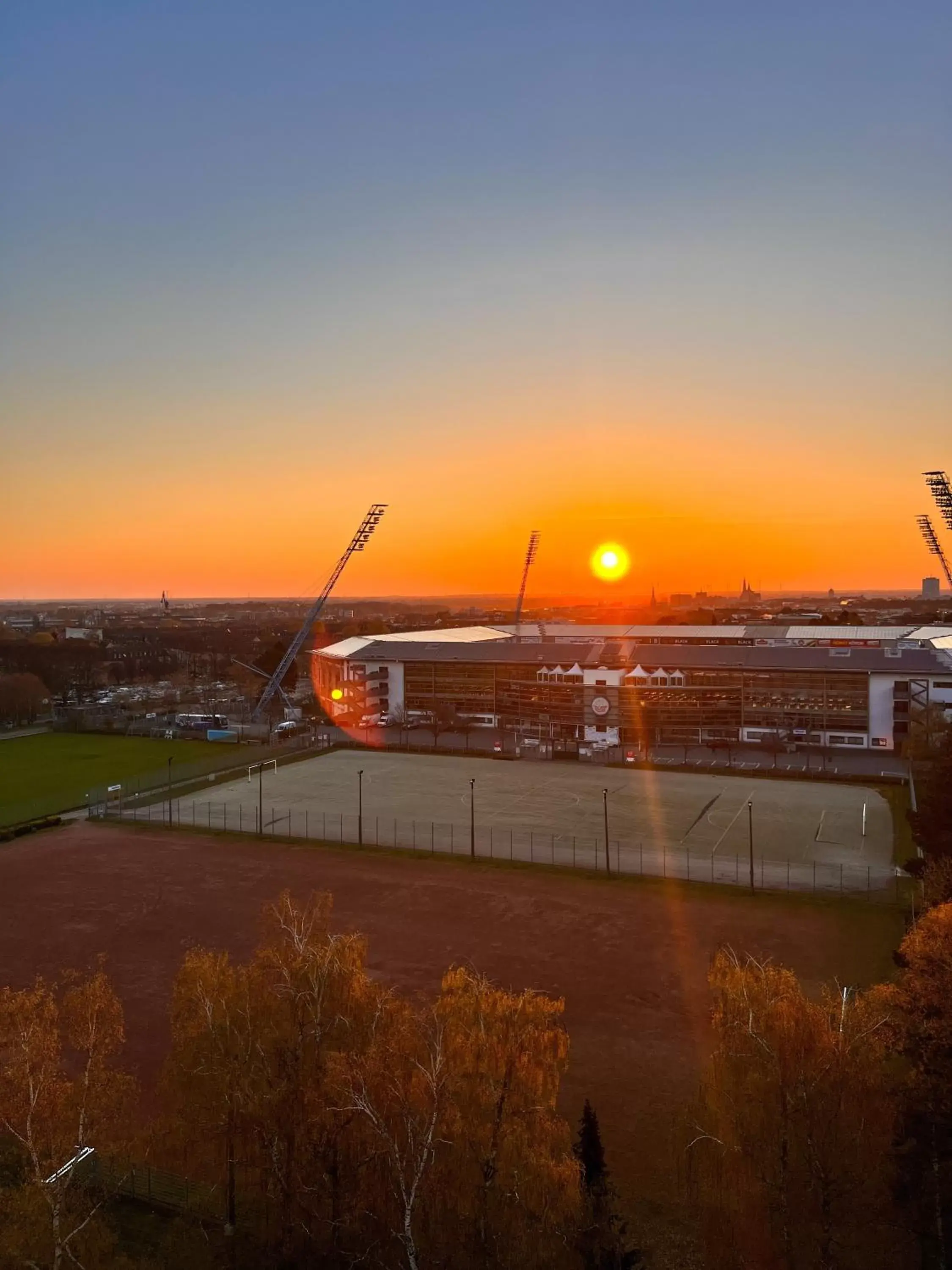 View (from property/room) in Hotel Sportforum View (from property/room) in Hotel Sportforum