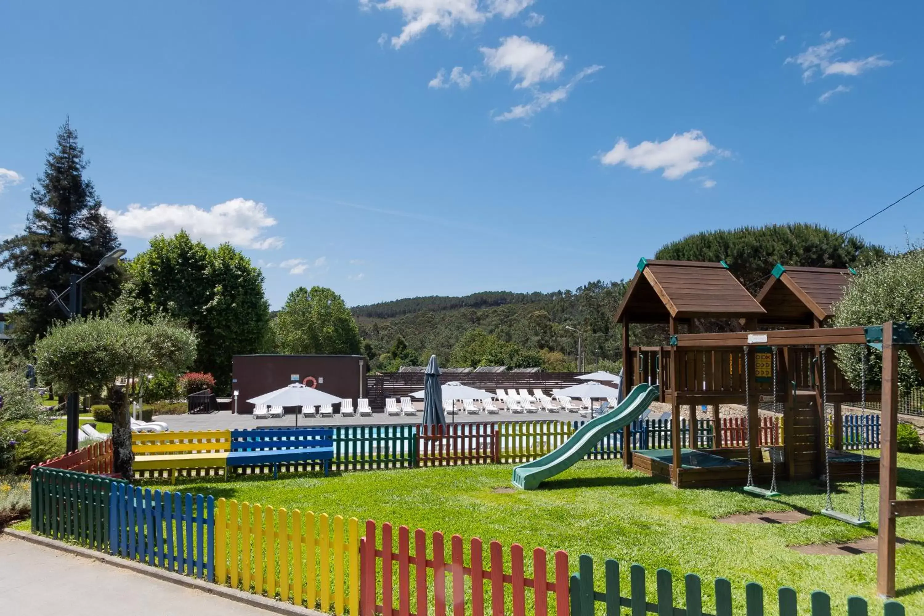 Swimming pool in Prazer da Natureza Resort & Spa