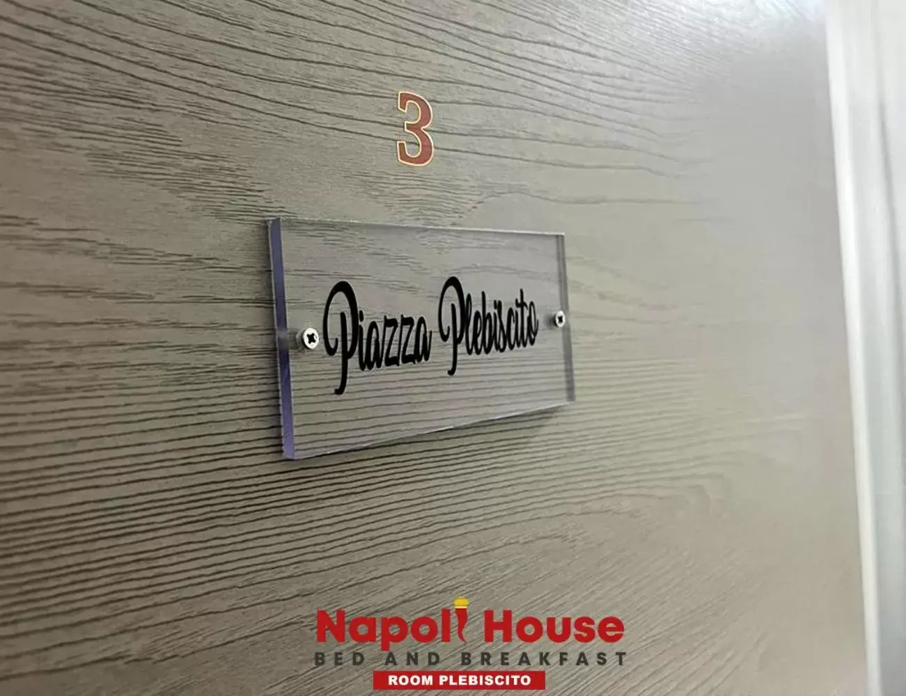 Logo/Certificate/Sign, Property Logo/Sign in B&B Napoli House