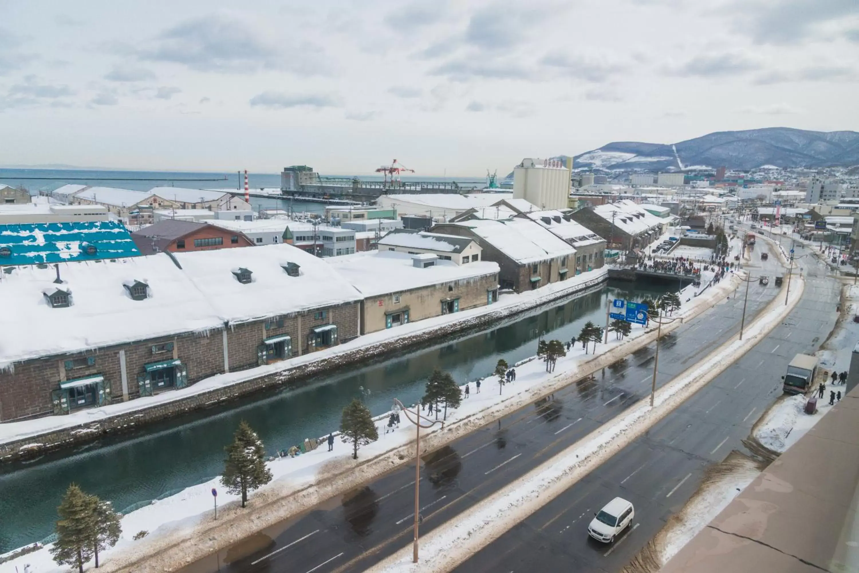 River view in Hotel Sonia Otaru