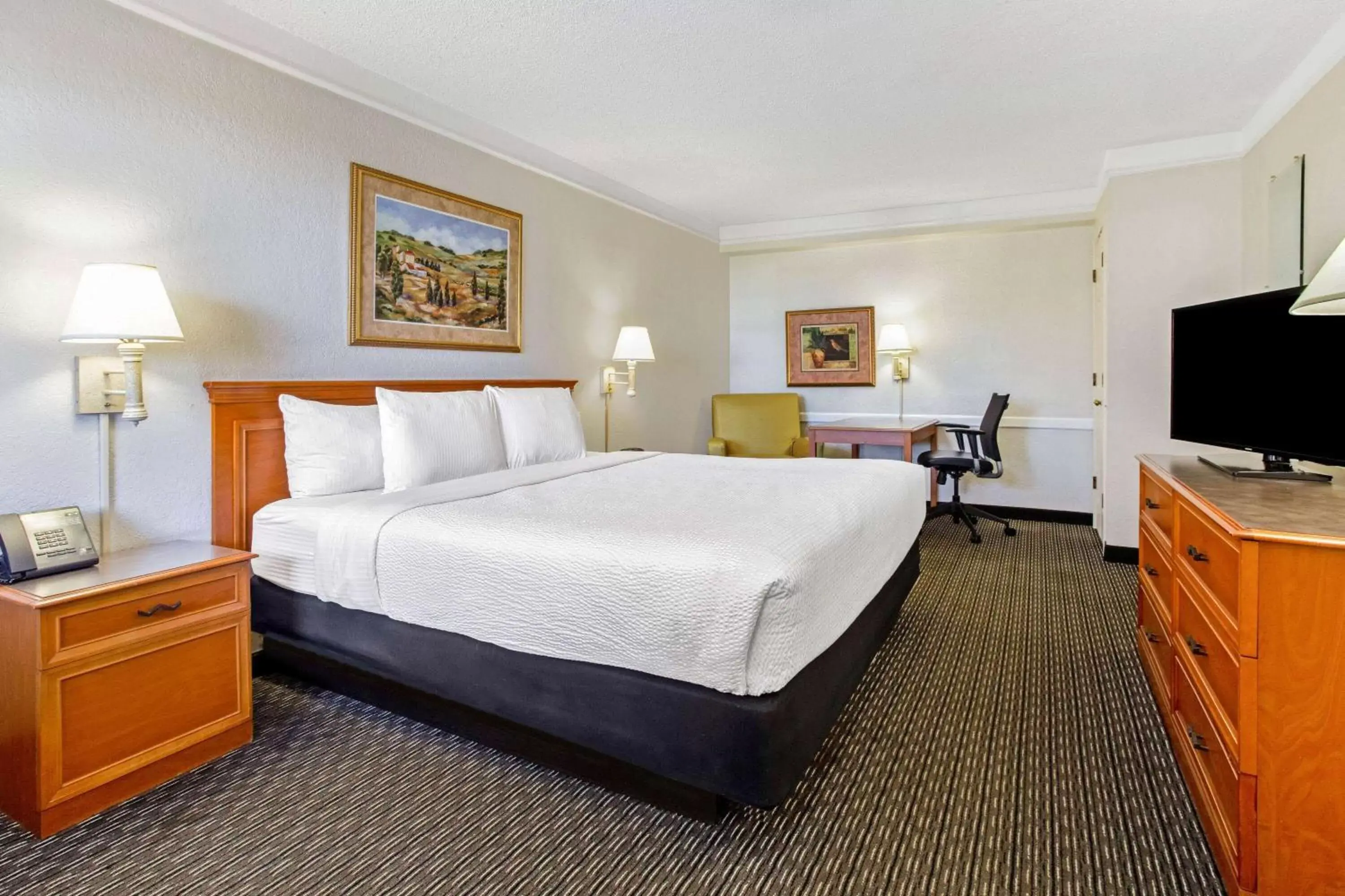 Photo of the whole room, Bed in La Quinta Inn by Wyndham Tampa Bay Pinellas Park Clearwater