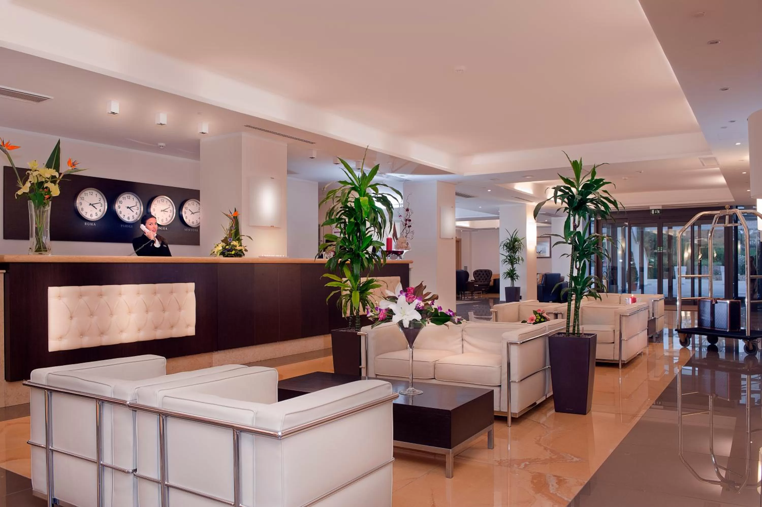 Lobby or reception in Cardinal Hotel St. Peter