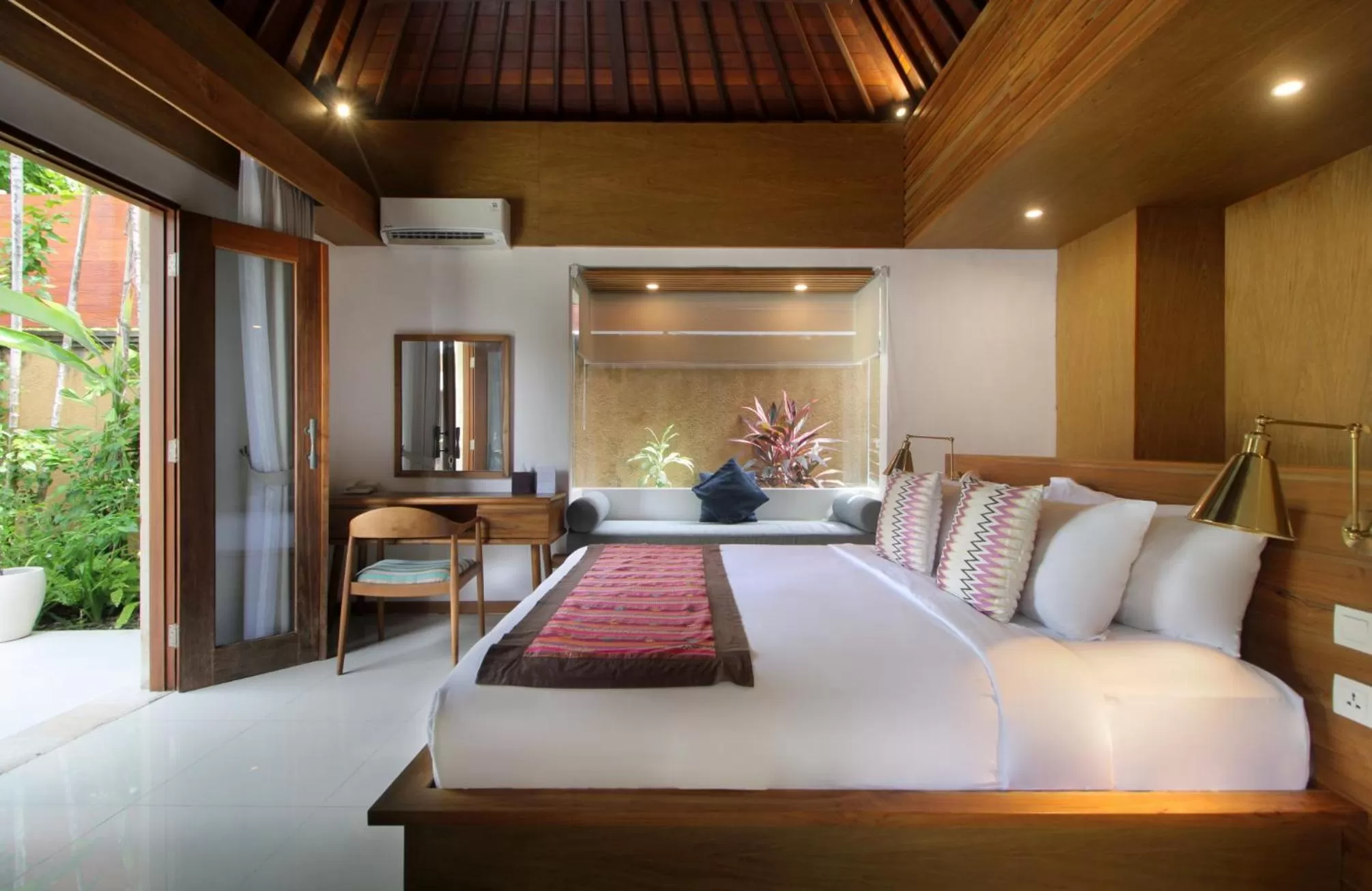 Bedroom, Bed in Sagara Villas and Suites Sanur by AHM