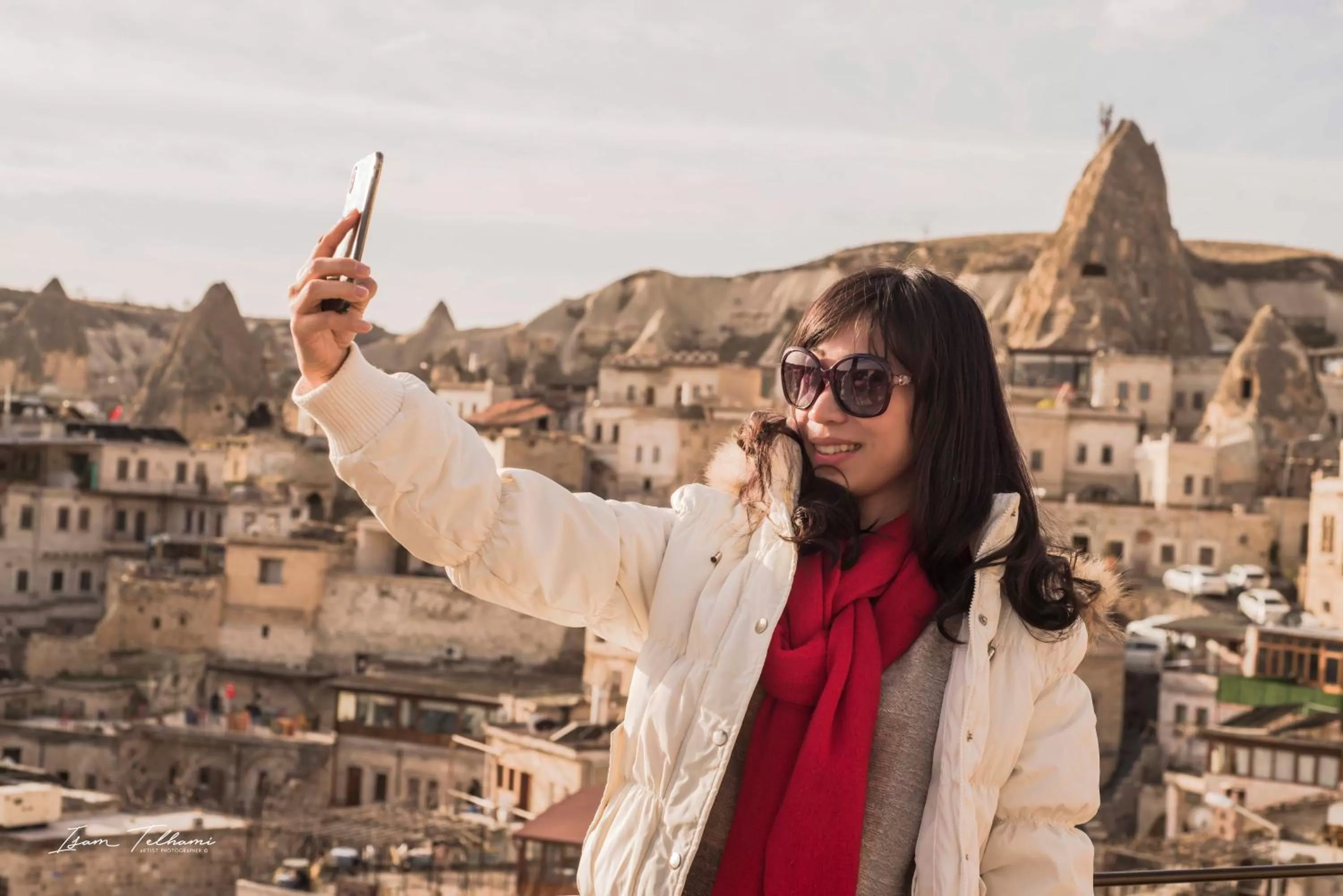 People in Aydinli Cave Hotel