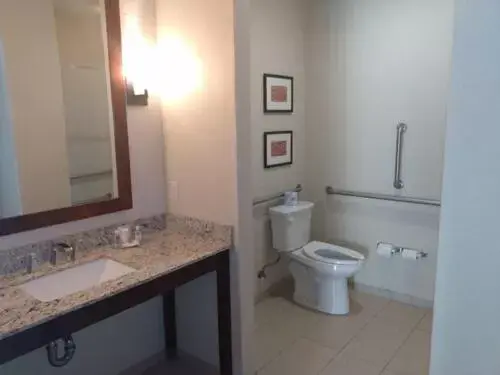 Toilet, Bathroom in Comfort Inn Midland South I-20