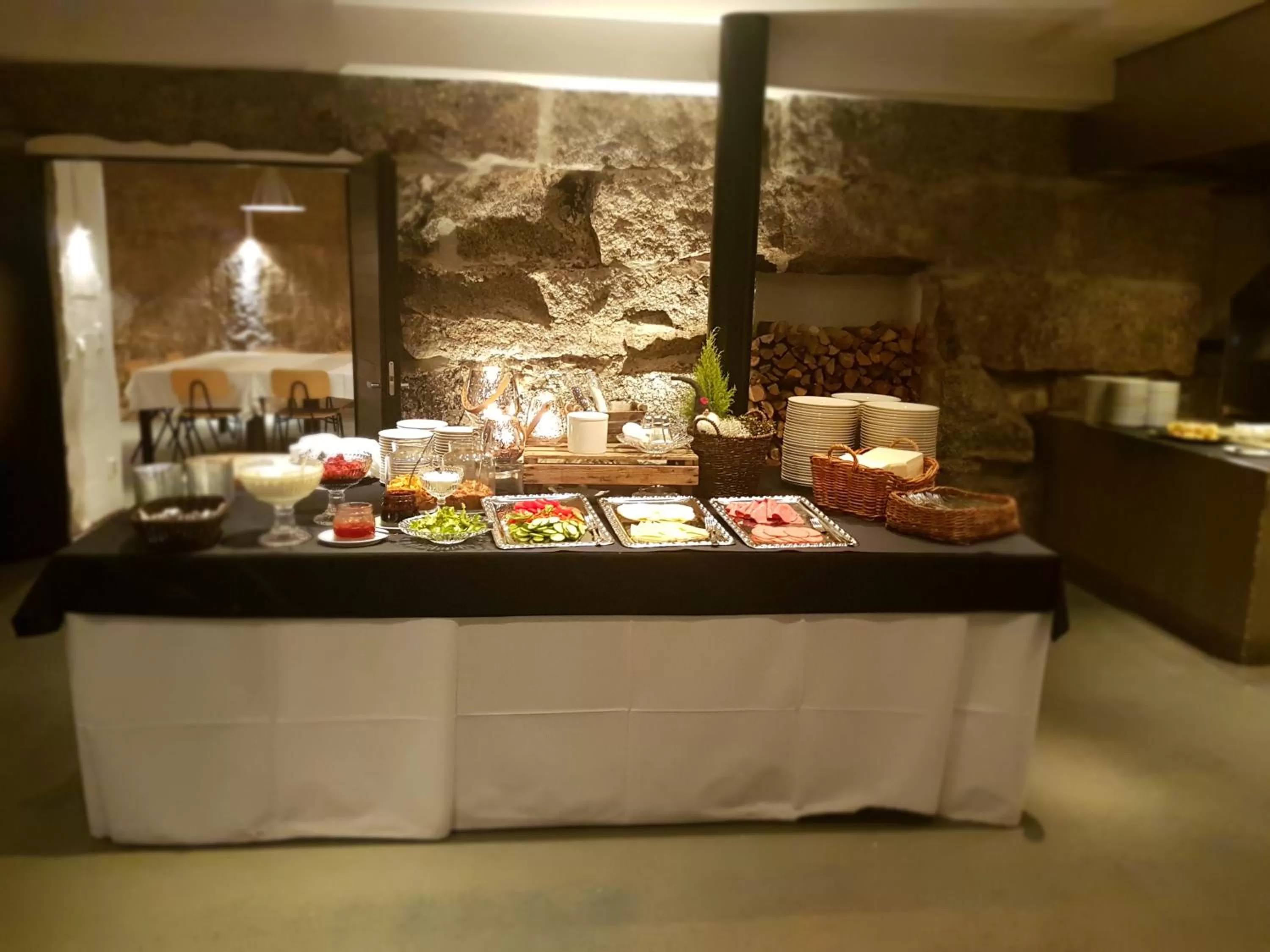 Buffet breakfast in Varjola Holiday Center