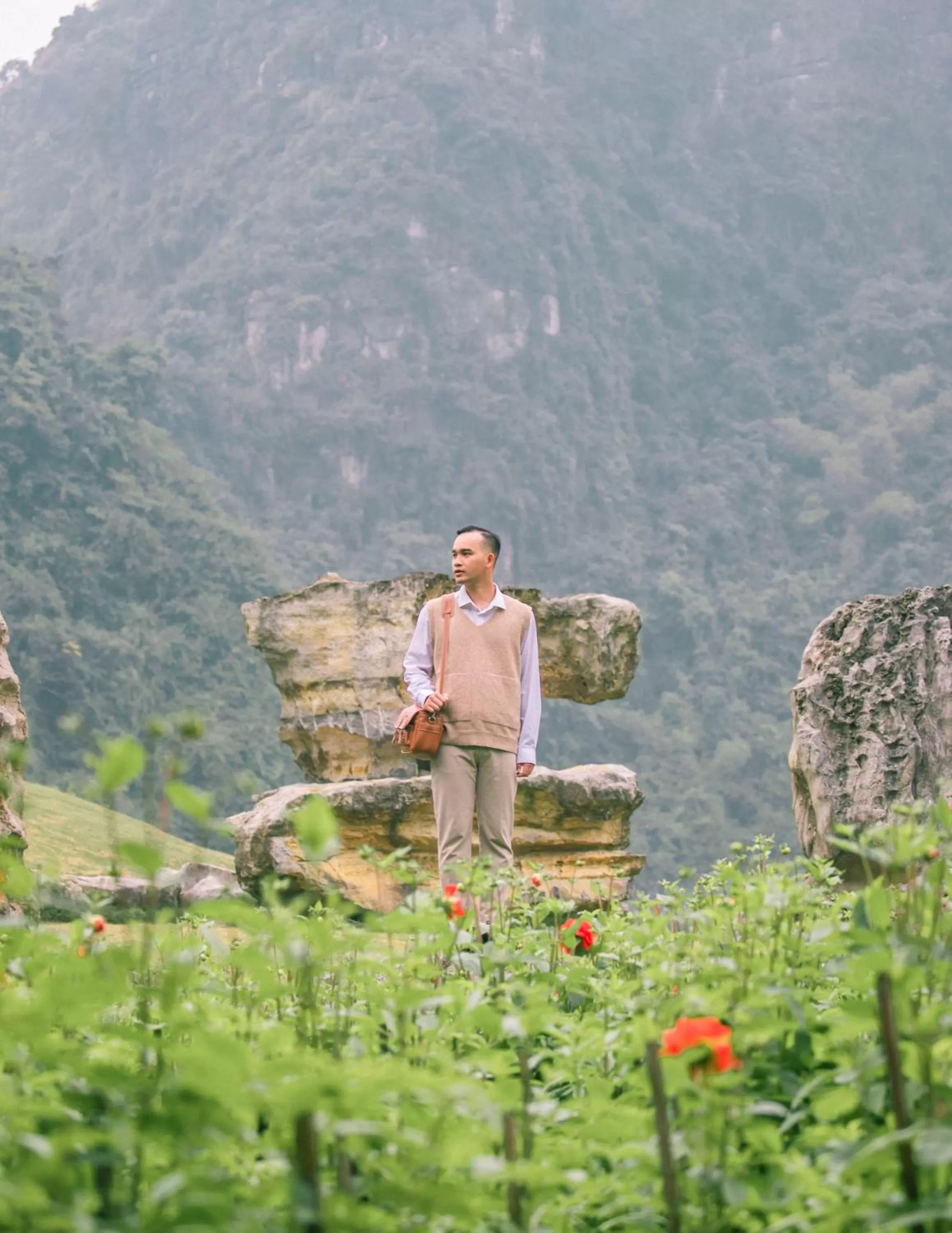 Natural landscape in Thung Nham Resort