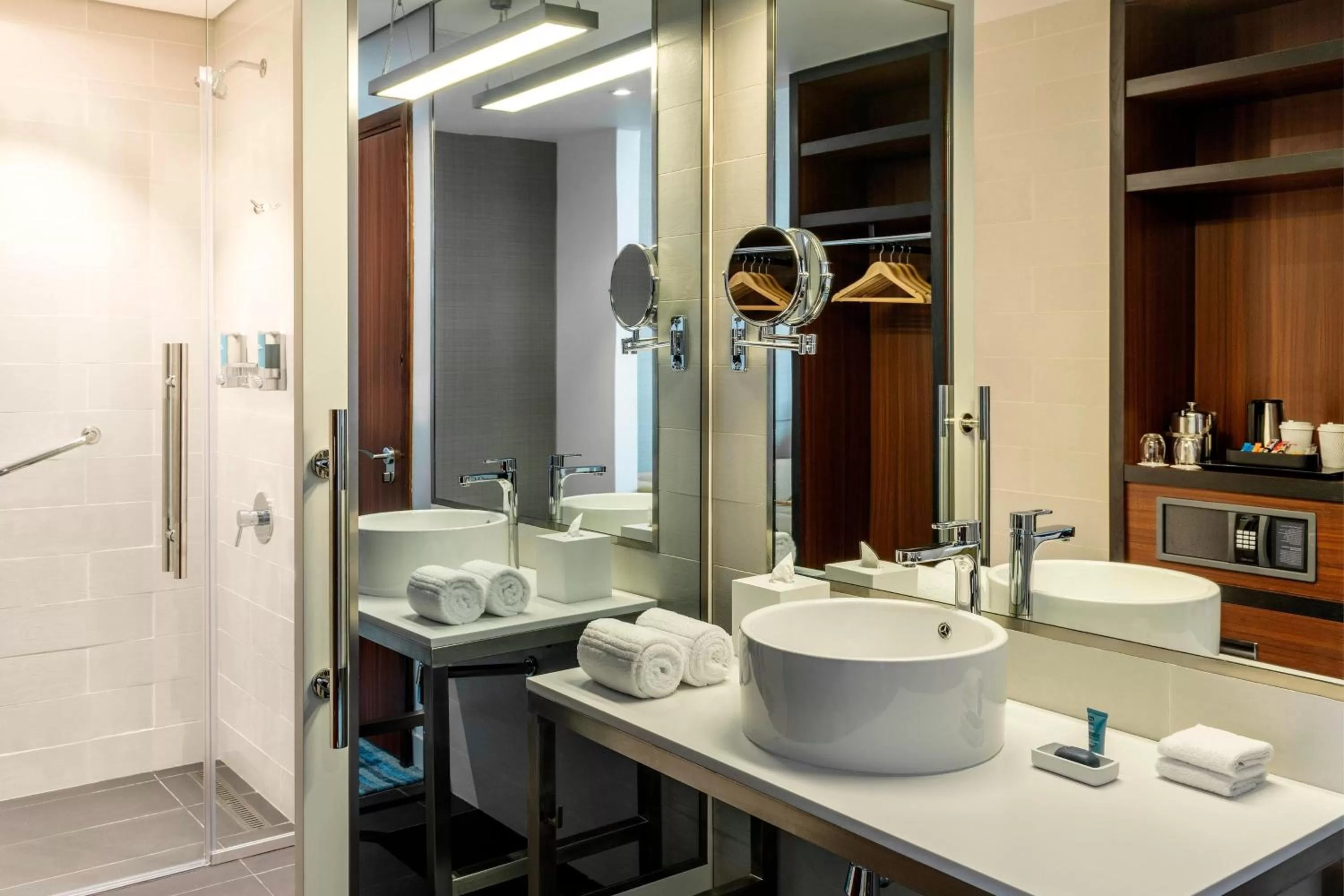 Bathroom in Aloft Dubai South