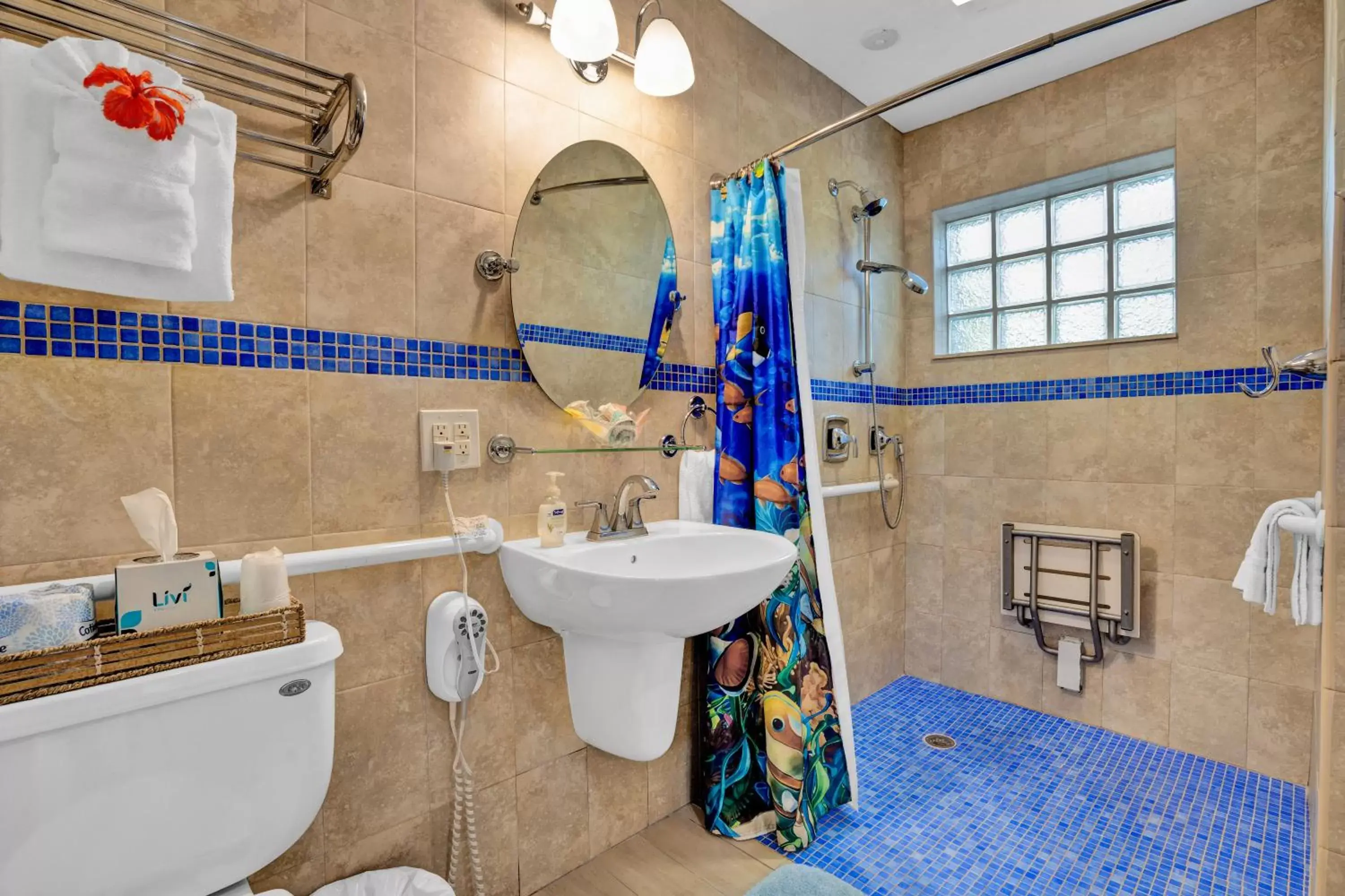 Bathroom in Island Bay Resort