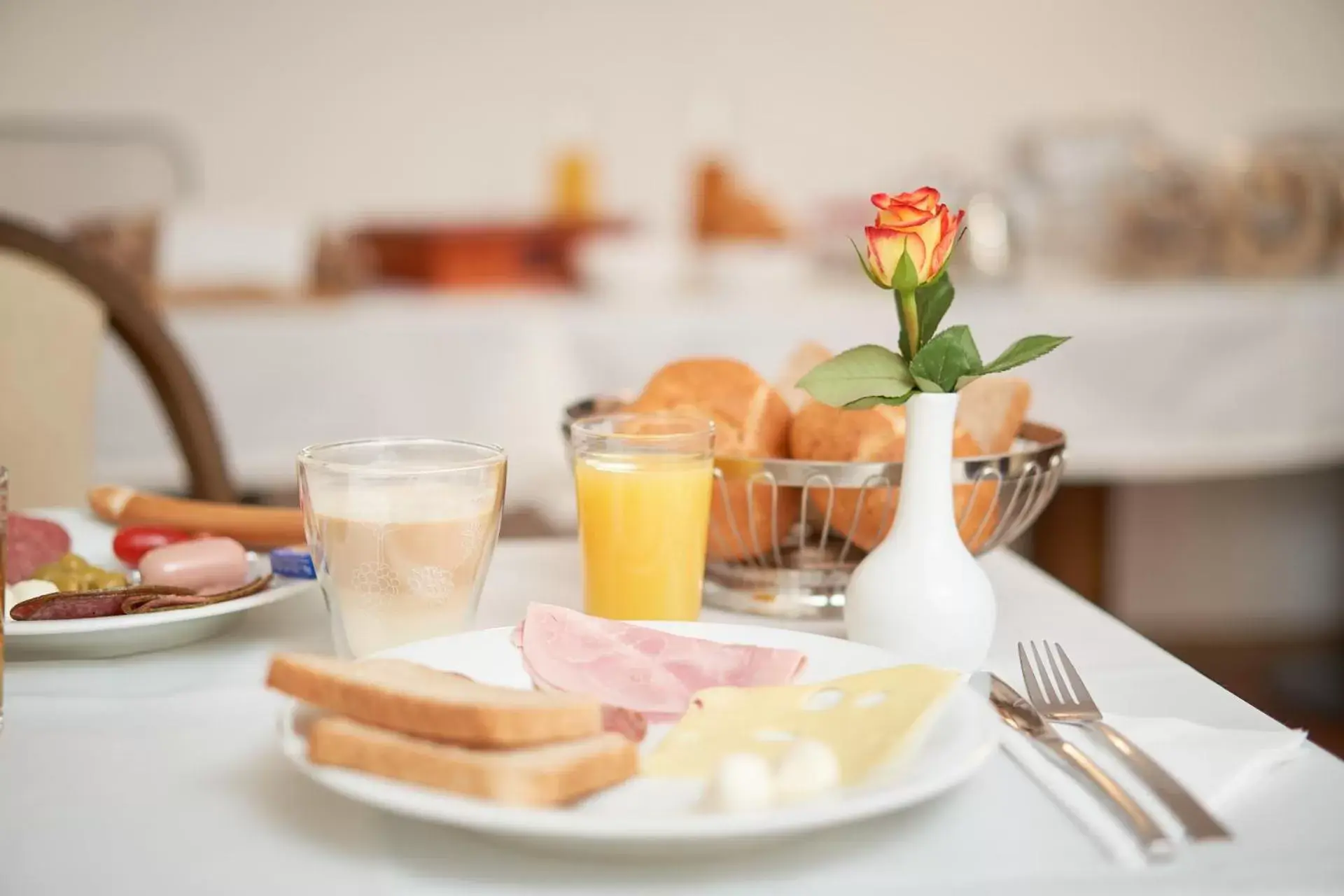 Buffet breakfast, Breakfast in Hotel Moguntia