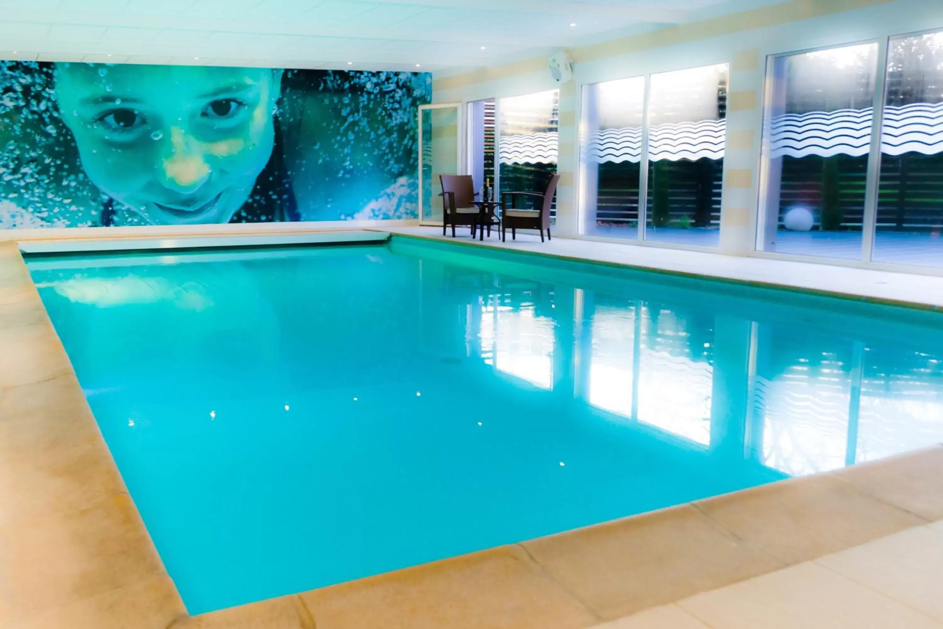 Swimming Pool in Brit Hotel Saint Brieuc