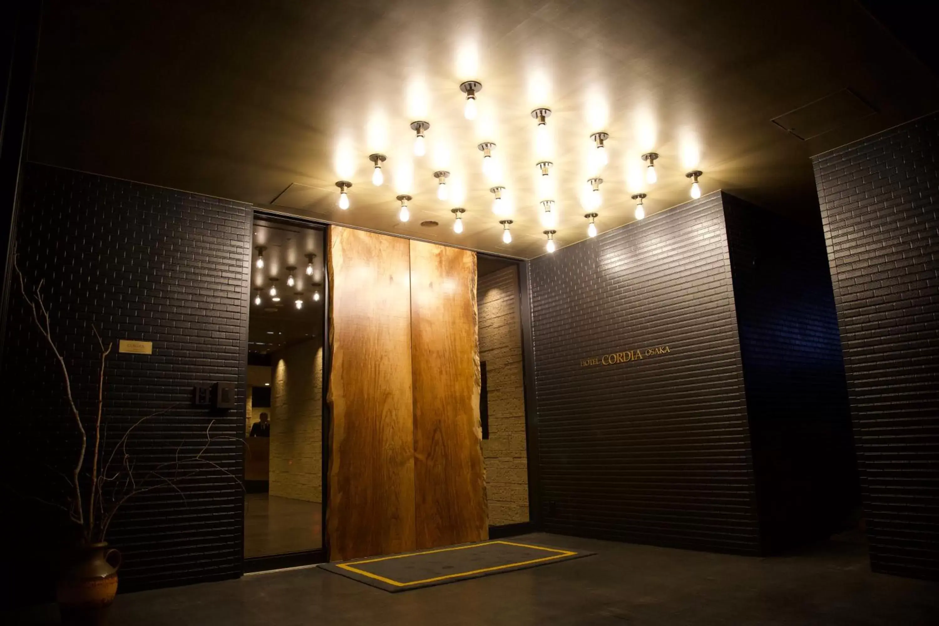 Facade/entrance, Bathroom in Hotel Cordia Osaka