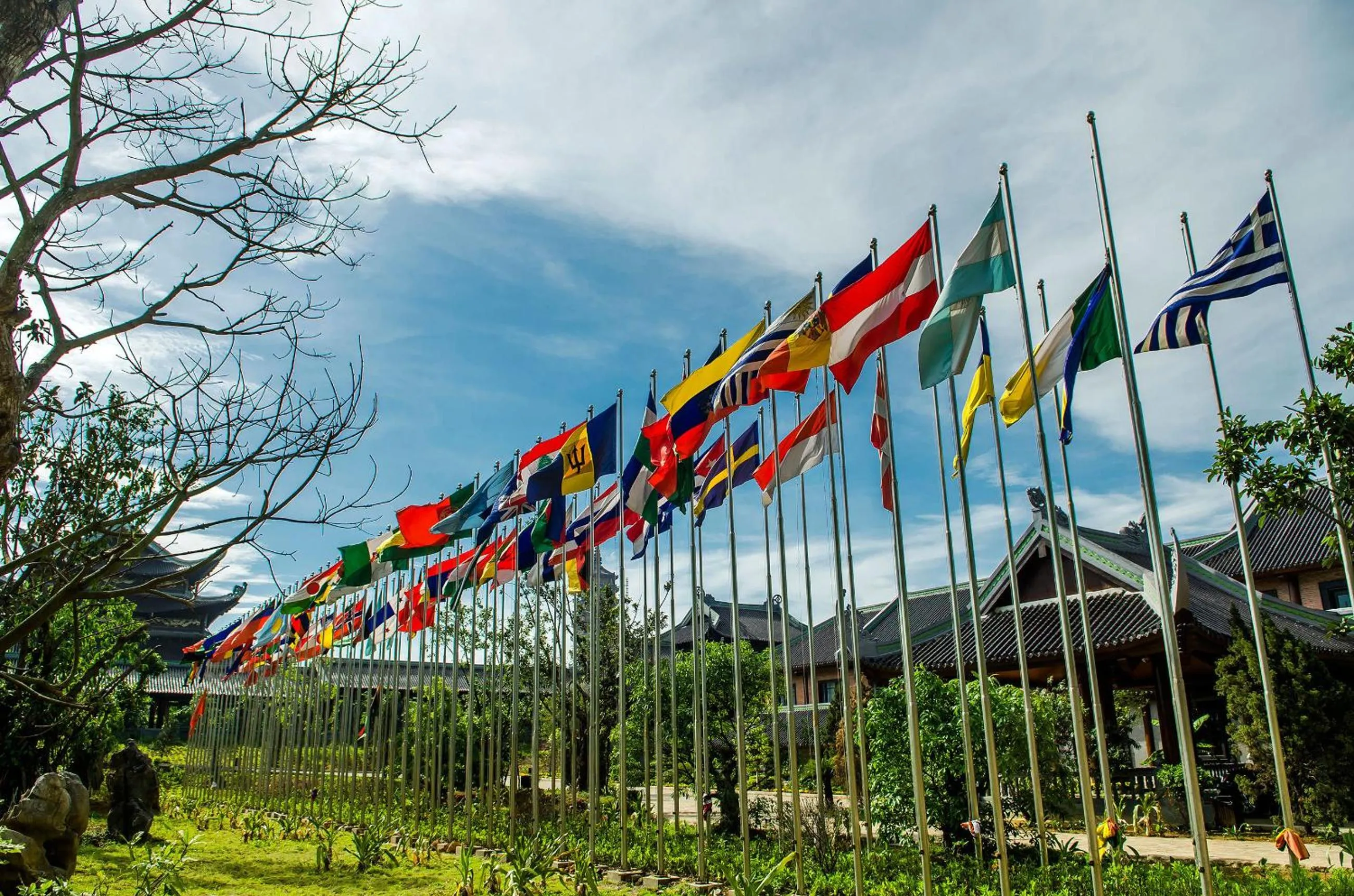 Facade/entrance in Khách xá Bái Đính