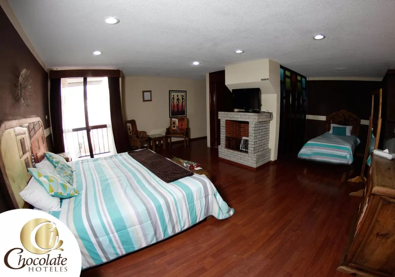 Bed in Hotel Chocolate Tradicional