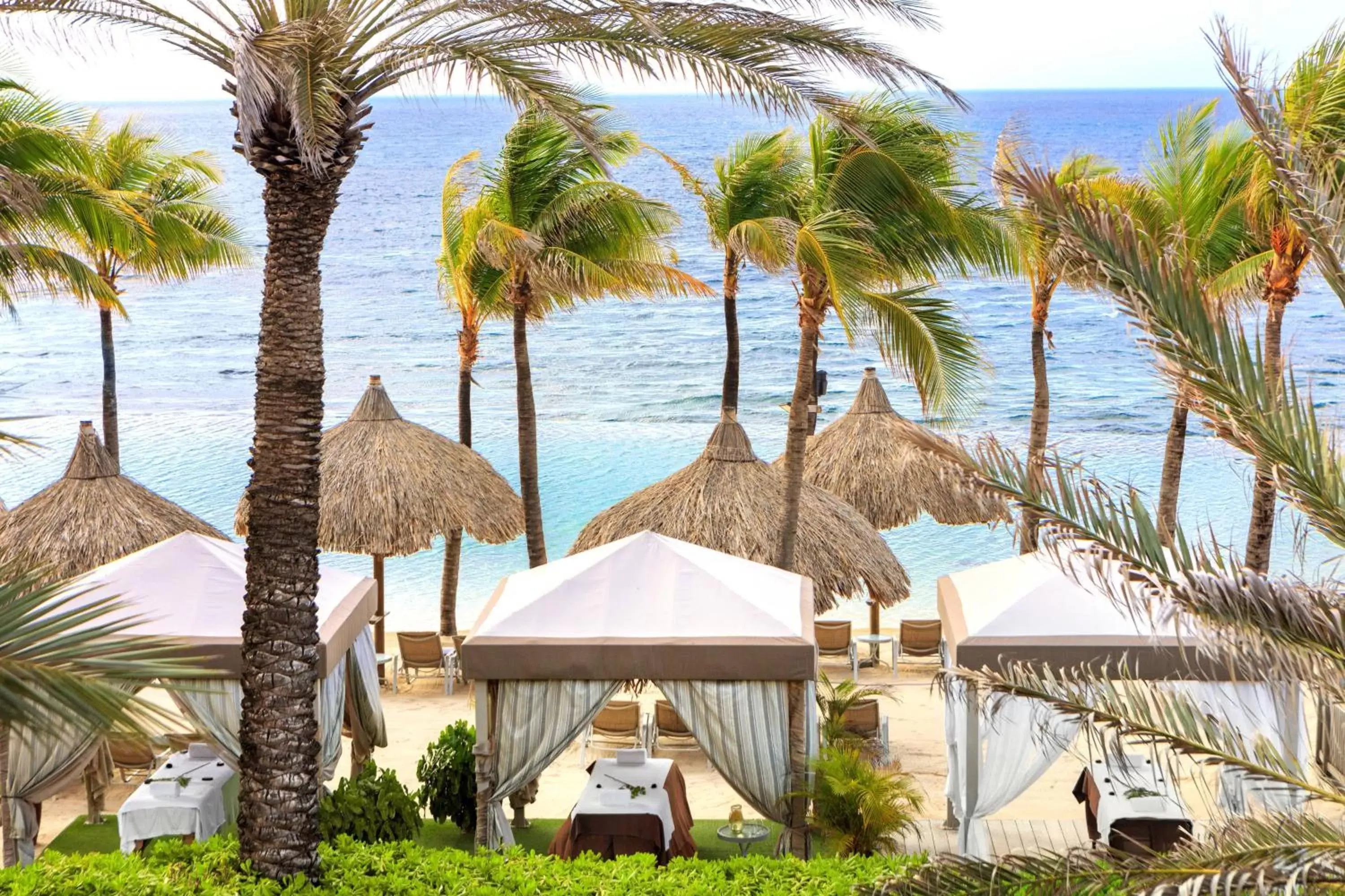 Spa and wellness centre/facilities, Beach in Renaissance Wind Creek Curacao Resort