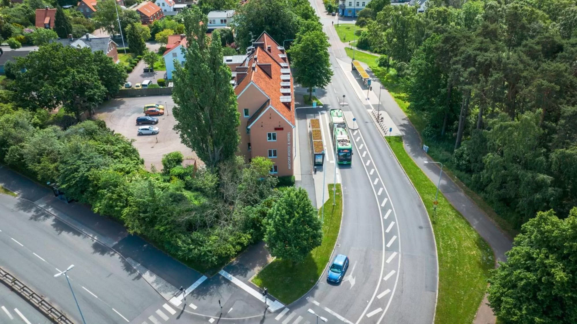 Bird's eye view in Miatorp Hotell