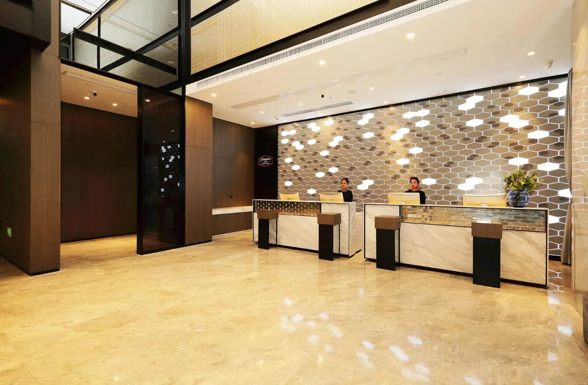 Lobby or reception, Banquet Facilities in Hampton By Hilton Hangzhou Future Sign Technology City