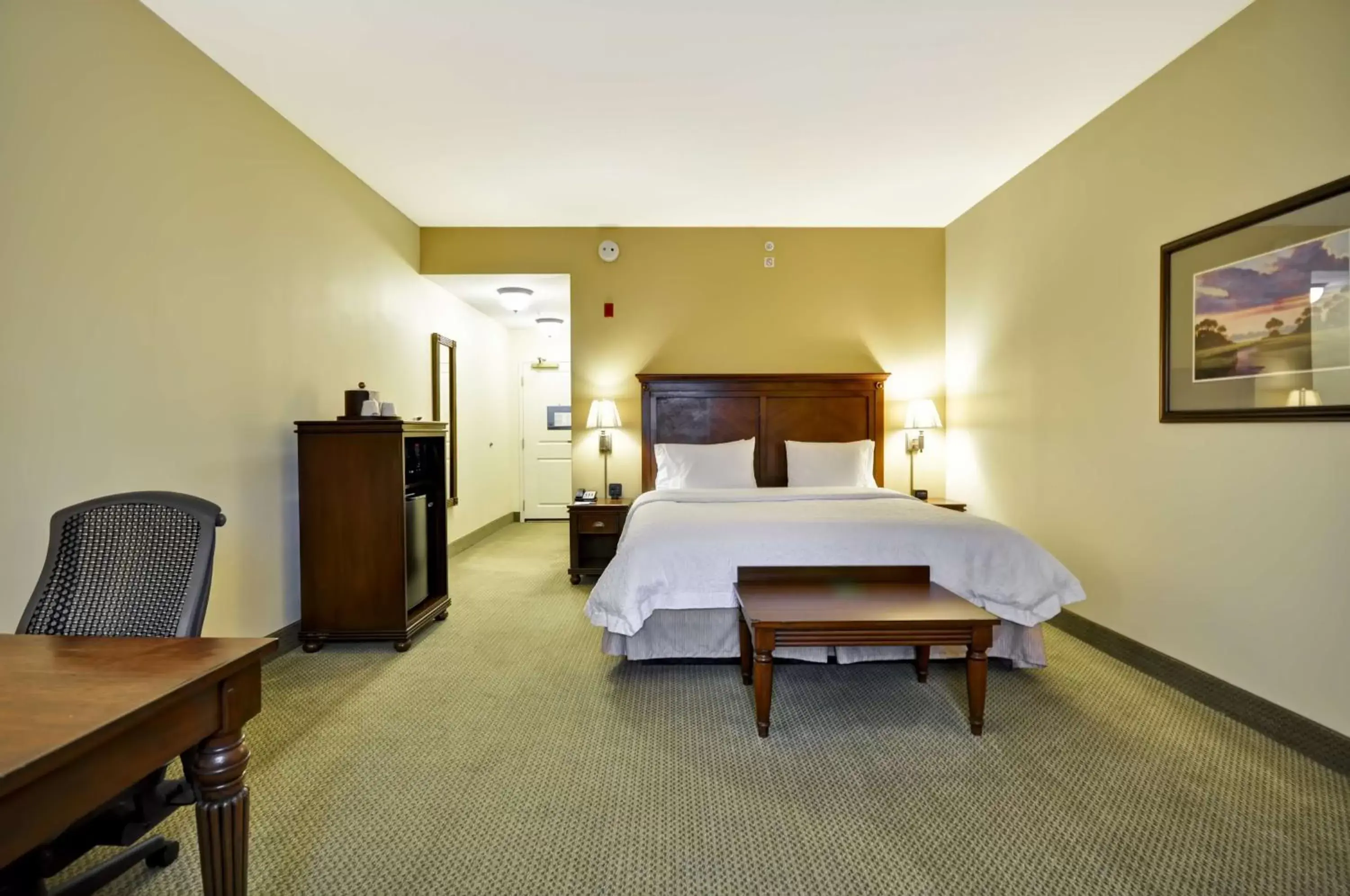 Bed in Hampton Inn & Suites North Charleston-University Boulevard