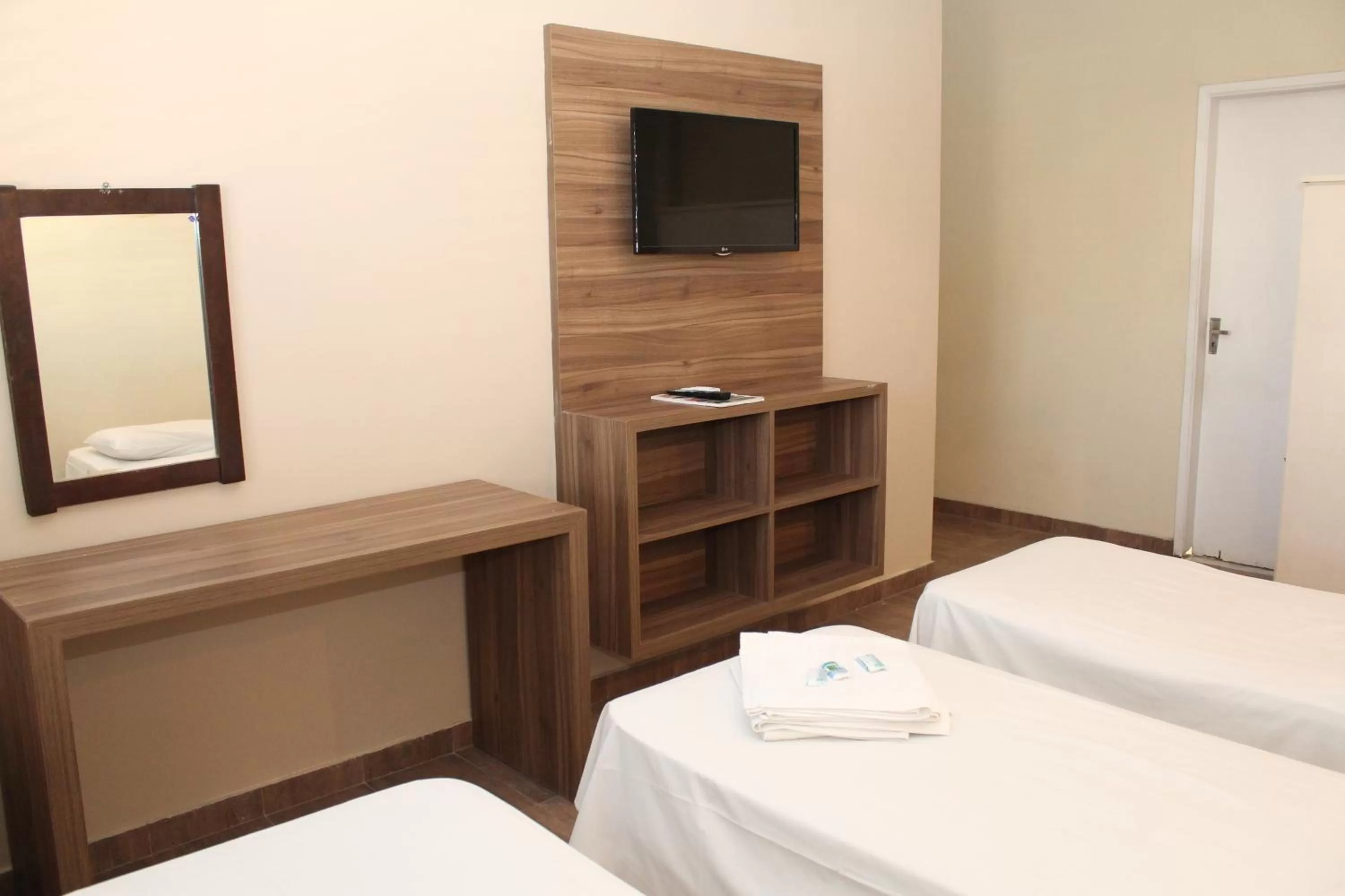 Decorative detail, Bed in Espigão Palace Hotel