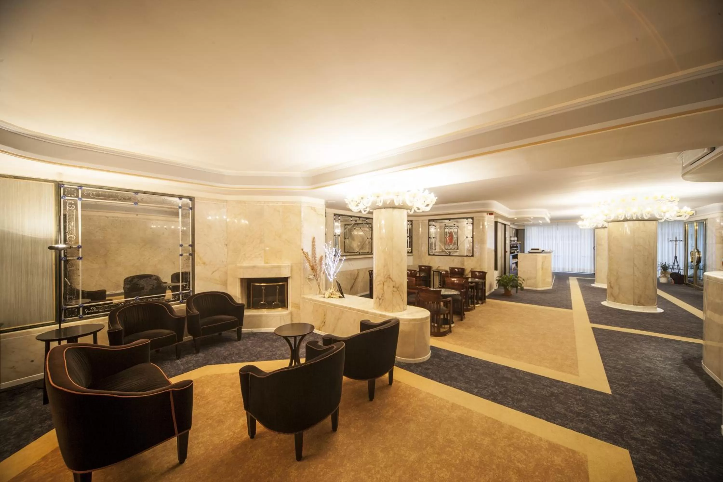 Lobby or reception in Hotel Bisanzio