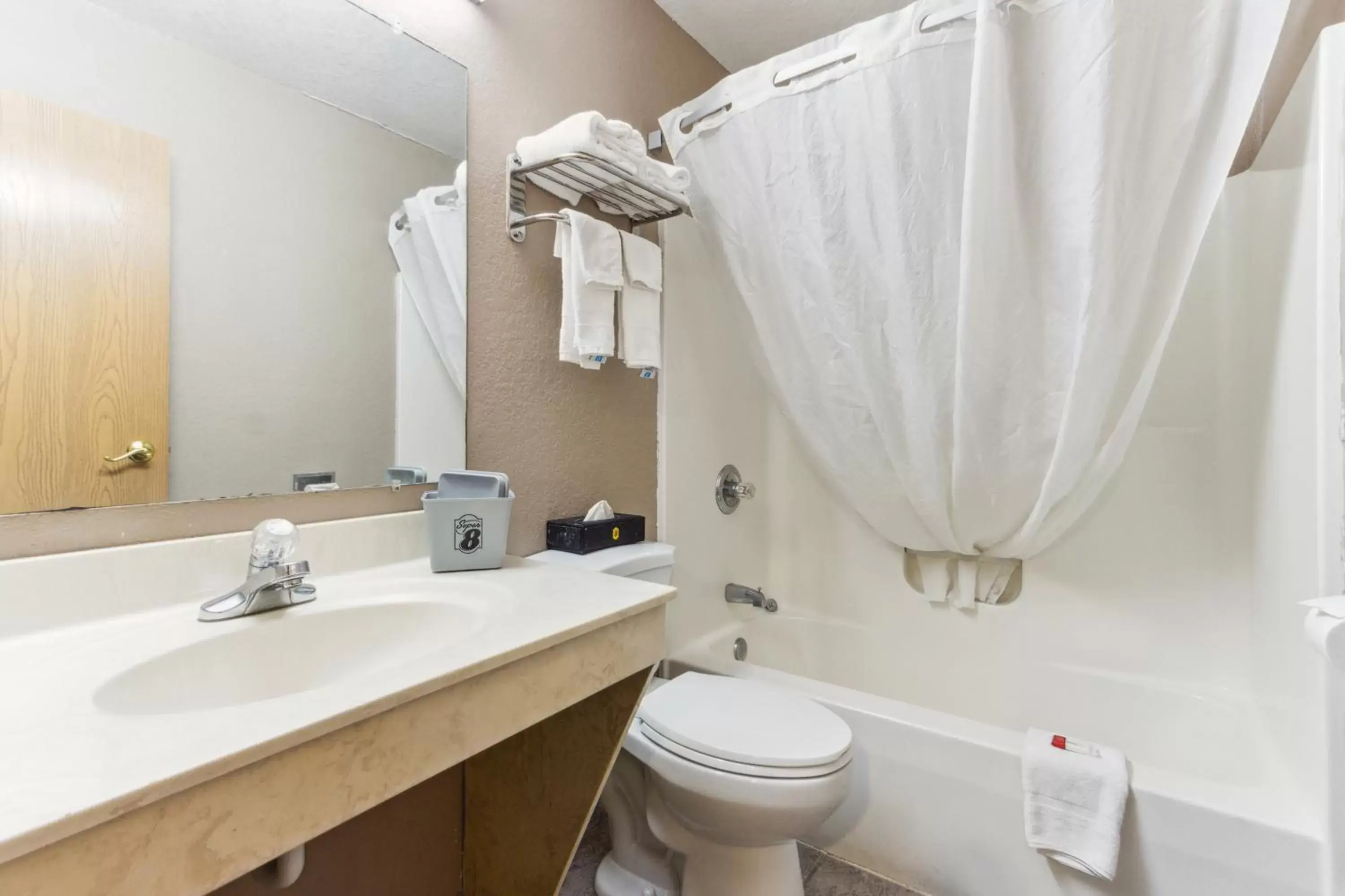 Shower, Bathroom in Super 8 by Wyndham Uniontown