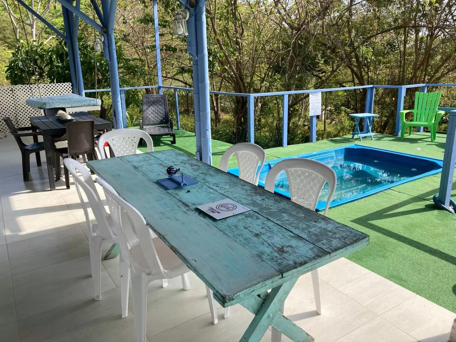Hot Tub in Massalli Sanctuary Lodge