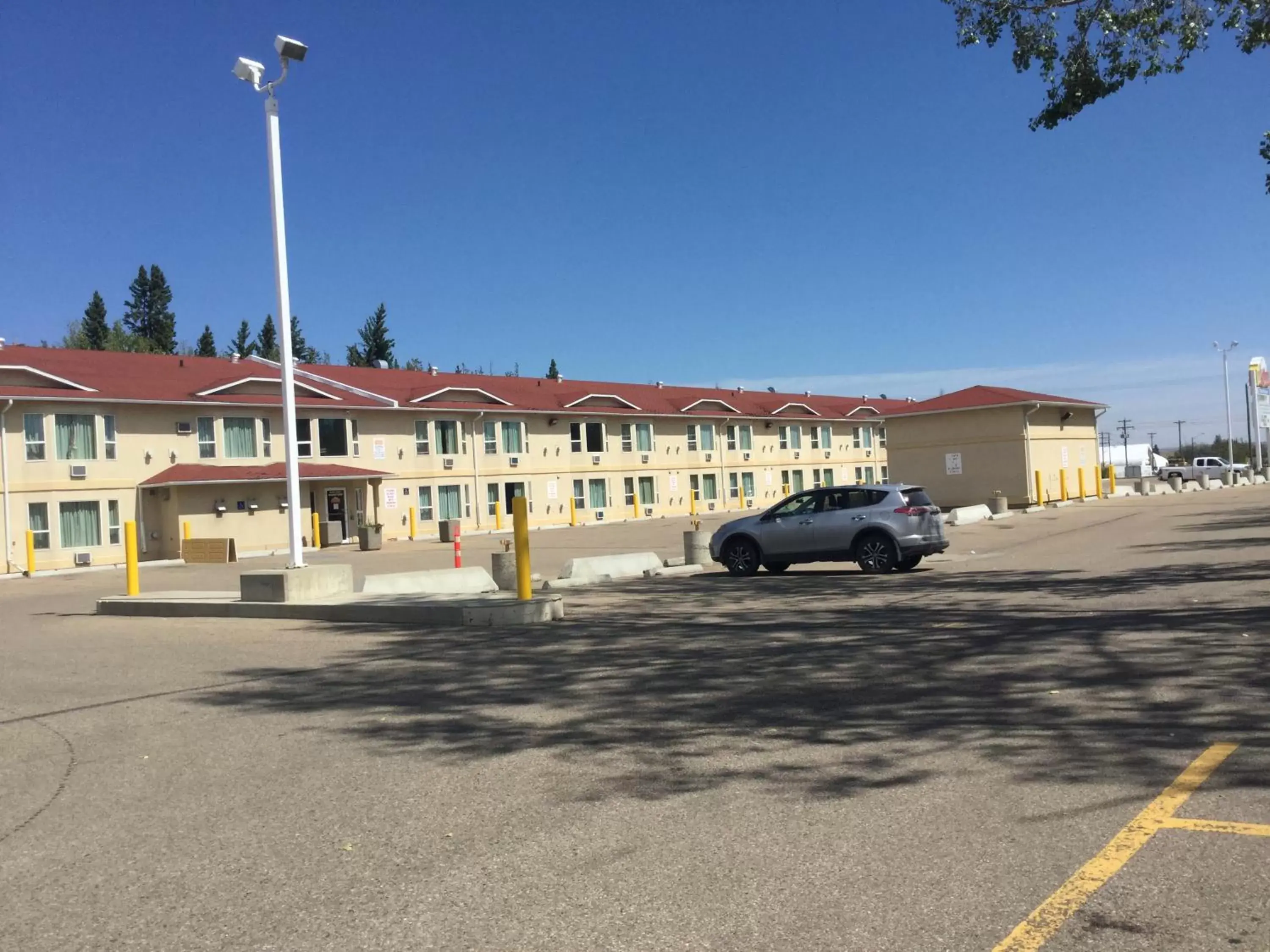 Property Building in Western Budget Motel East Red Deer