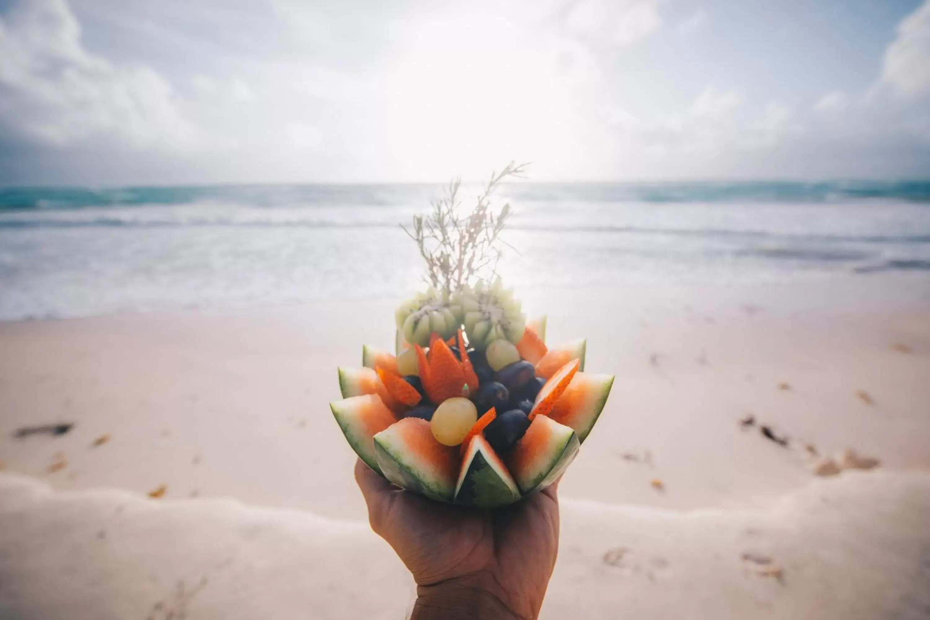 Restaurant/places to eat, Beach in Hotelito Azul