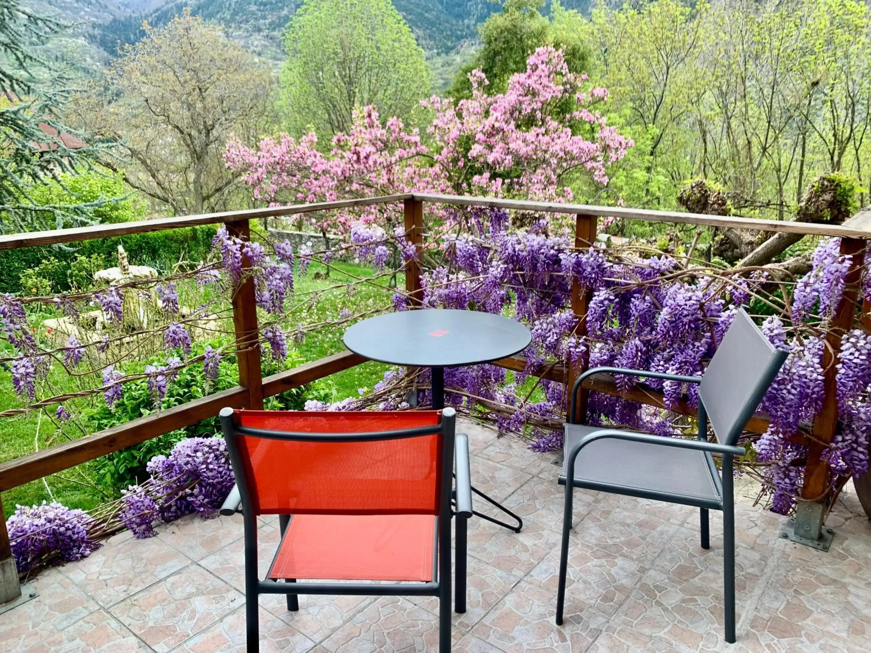 Balcony/Terrace in Château du Vigny - Maison d'hôtes