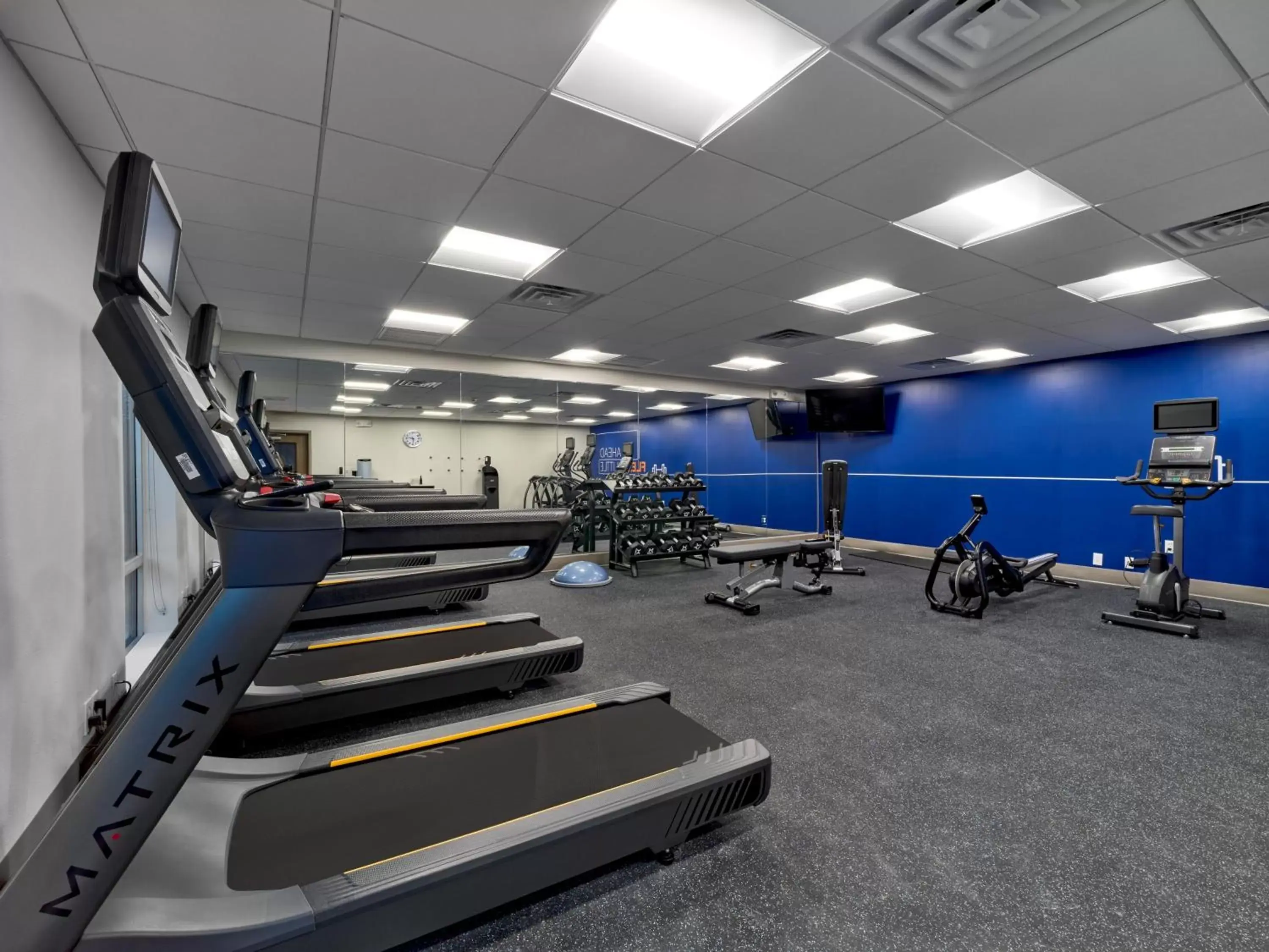 Fitness centre/facilities, Fitness Center/Facilities in Holiday Inn Express - Huntsville Space Center, an IHG Hotel