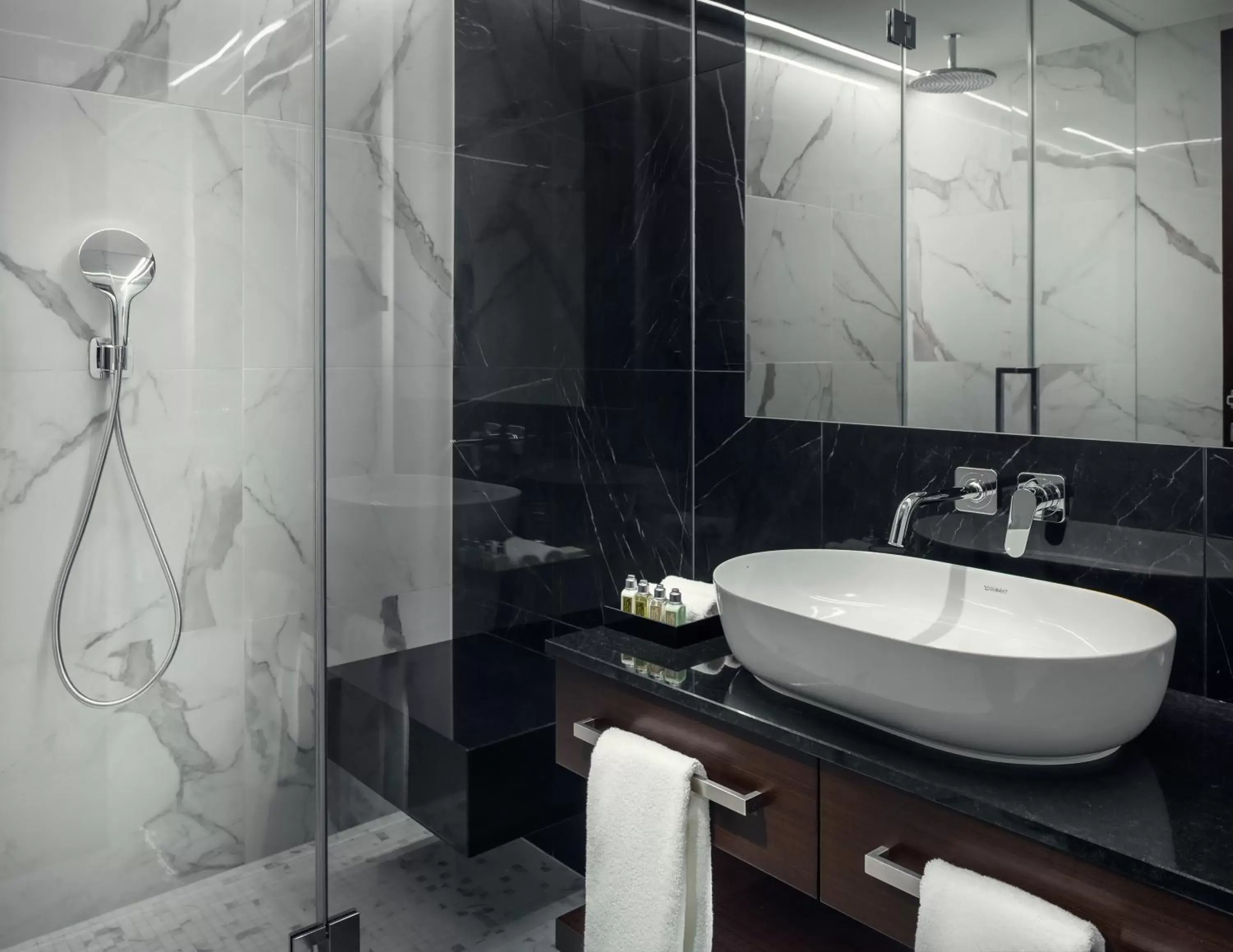 Shower, Bathroom in Kosher Hotel King David Prague