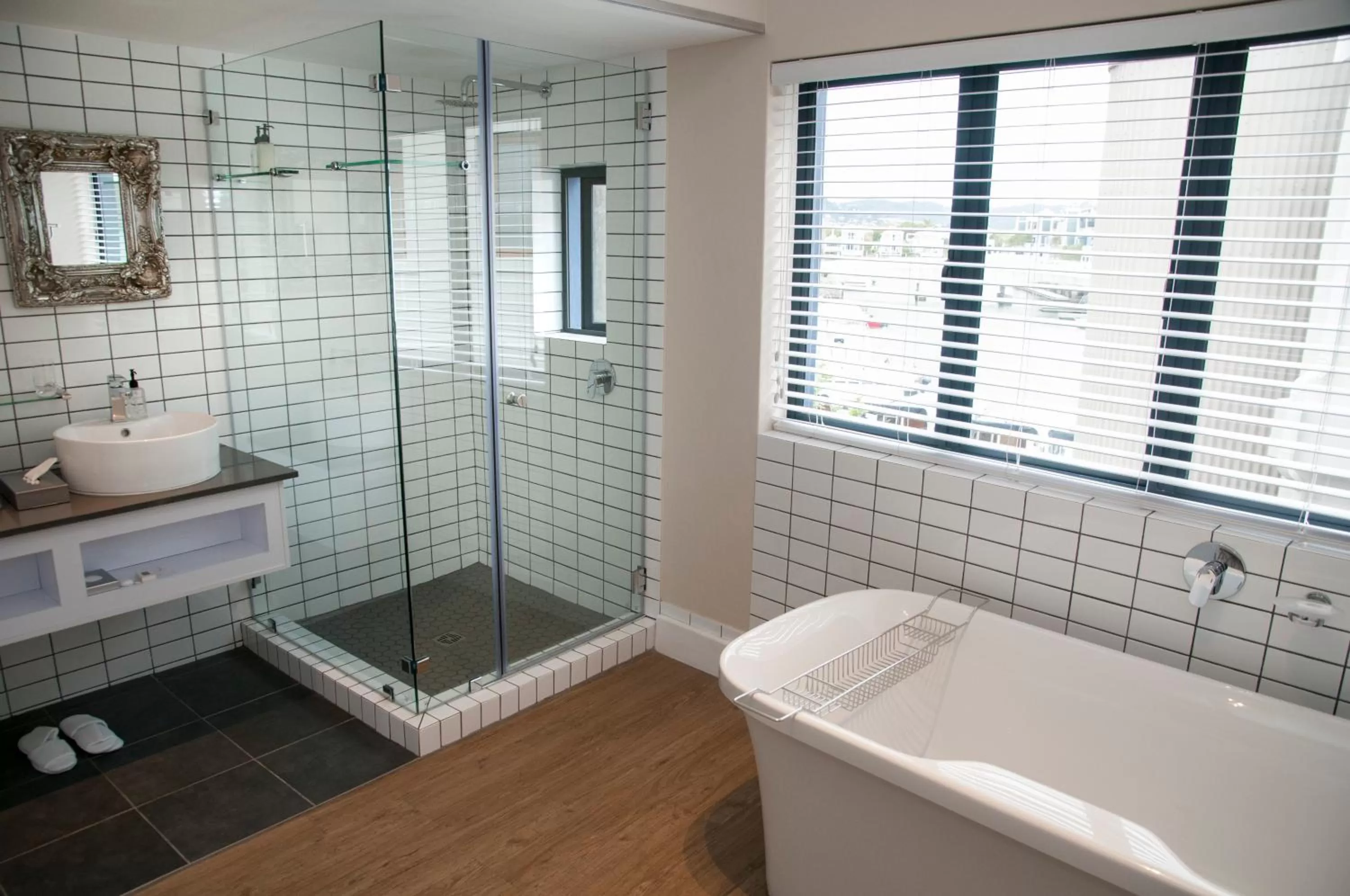 Shower in Turbine Hotel & Spa