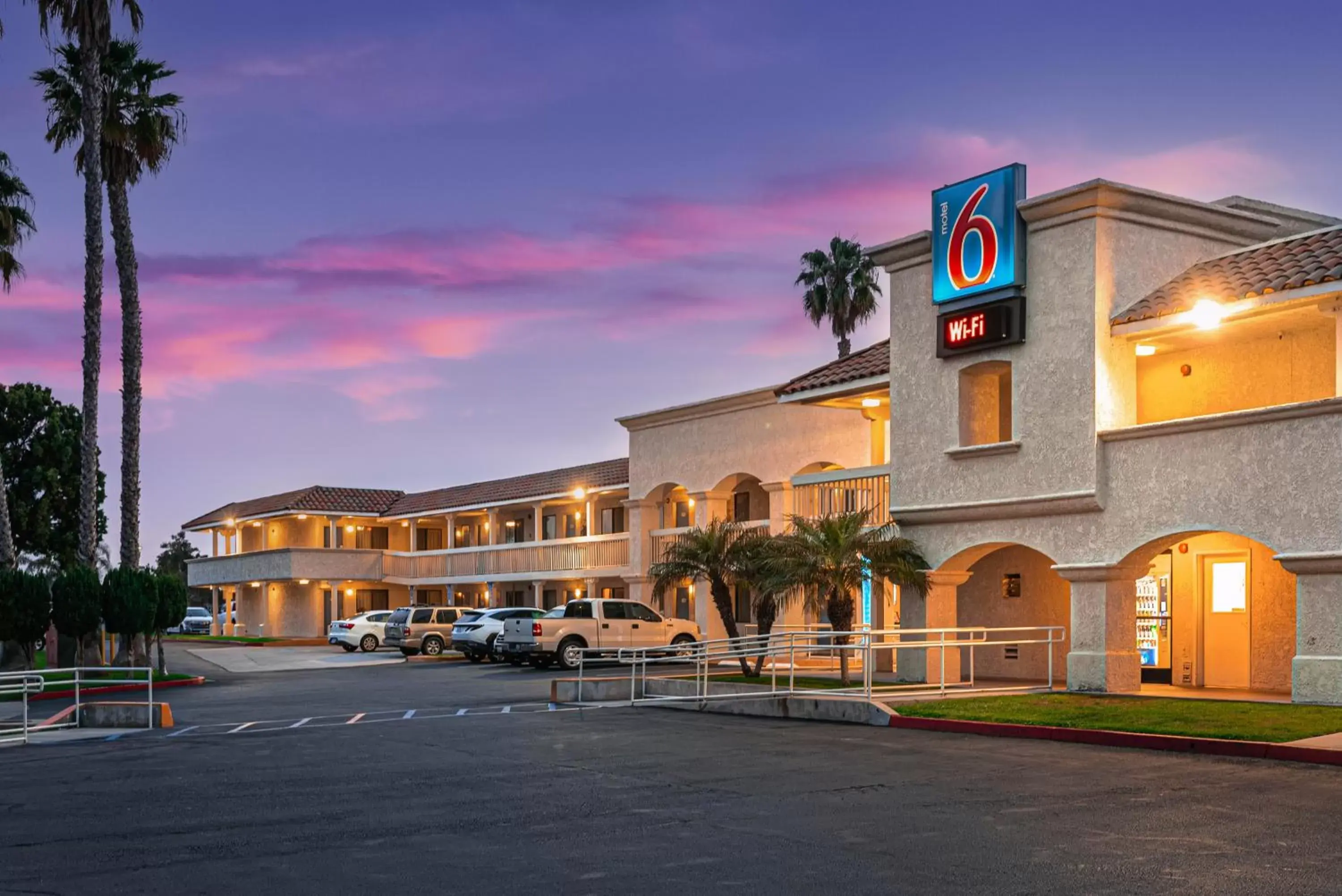 Property Building in Motel 6-Carlsbad, CA Beach