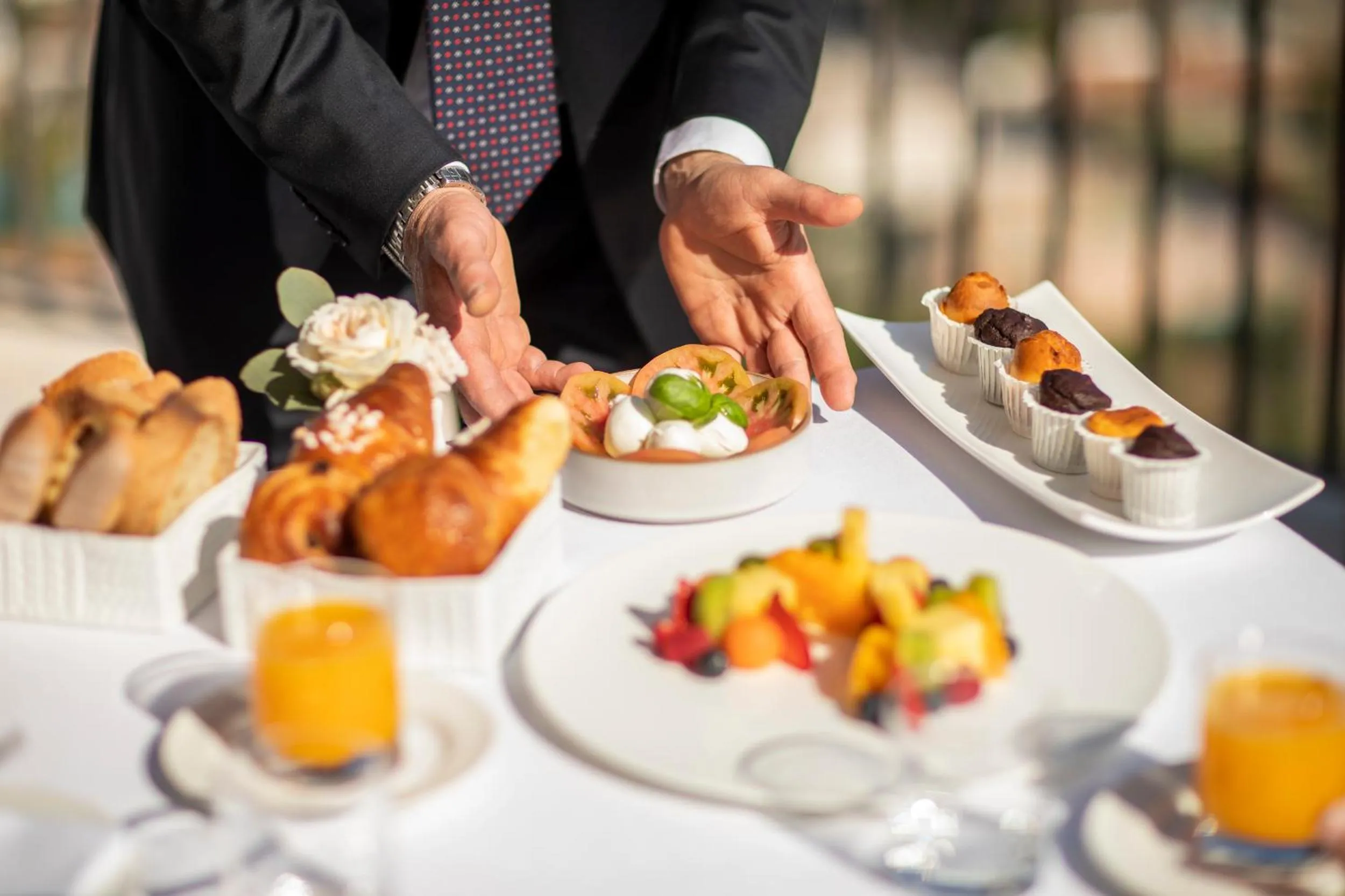 Breakfast in Grand Hotel Angiolieri