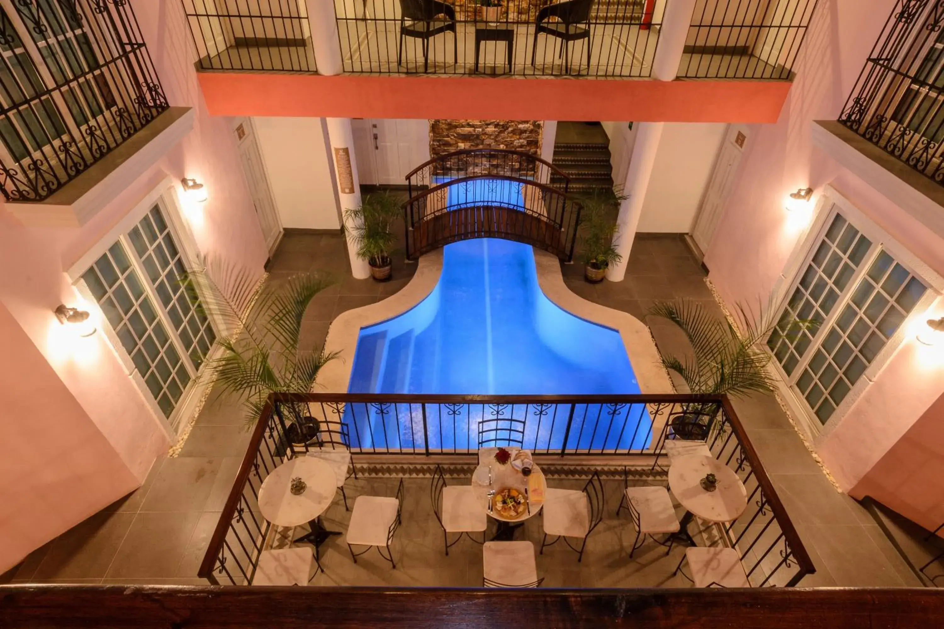 Swimming pool, Pool View in Hotel Boutique Real San Juan Center