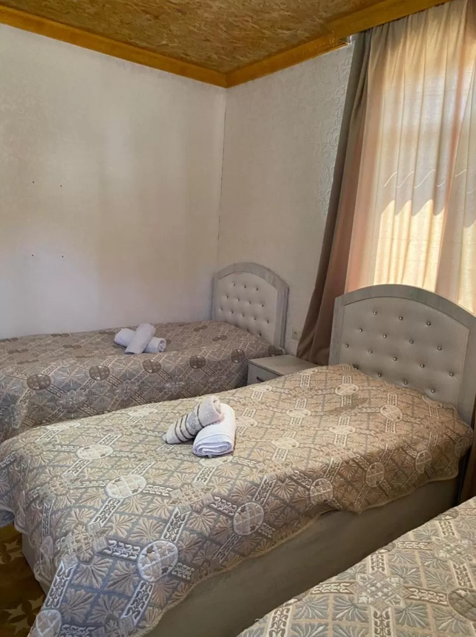 Bed in Tatev Shinuhayr Hotel'