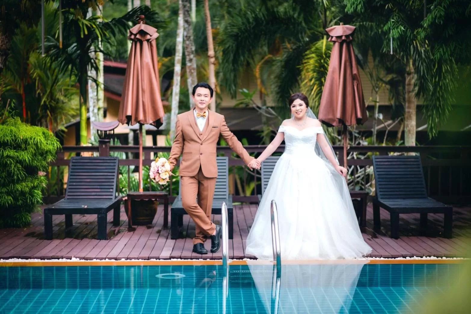 Swimming pool in Aonang Phu Petra Resort, Krabi - SHA Plus