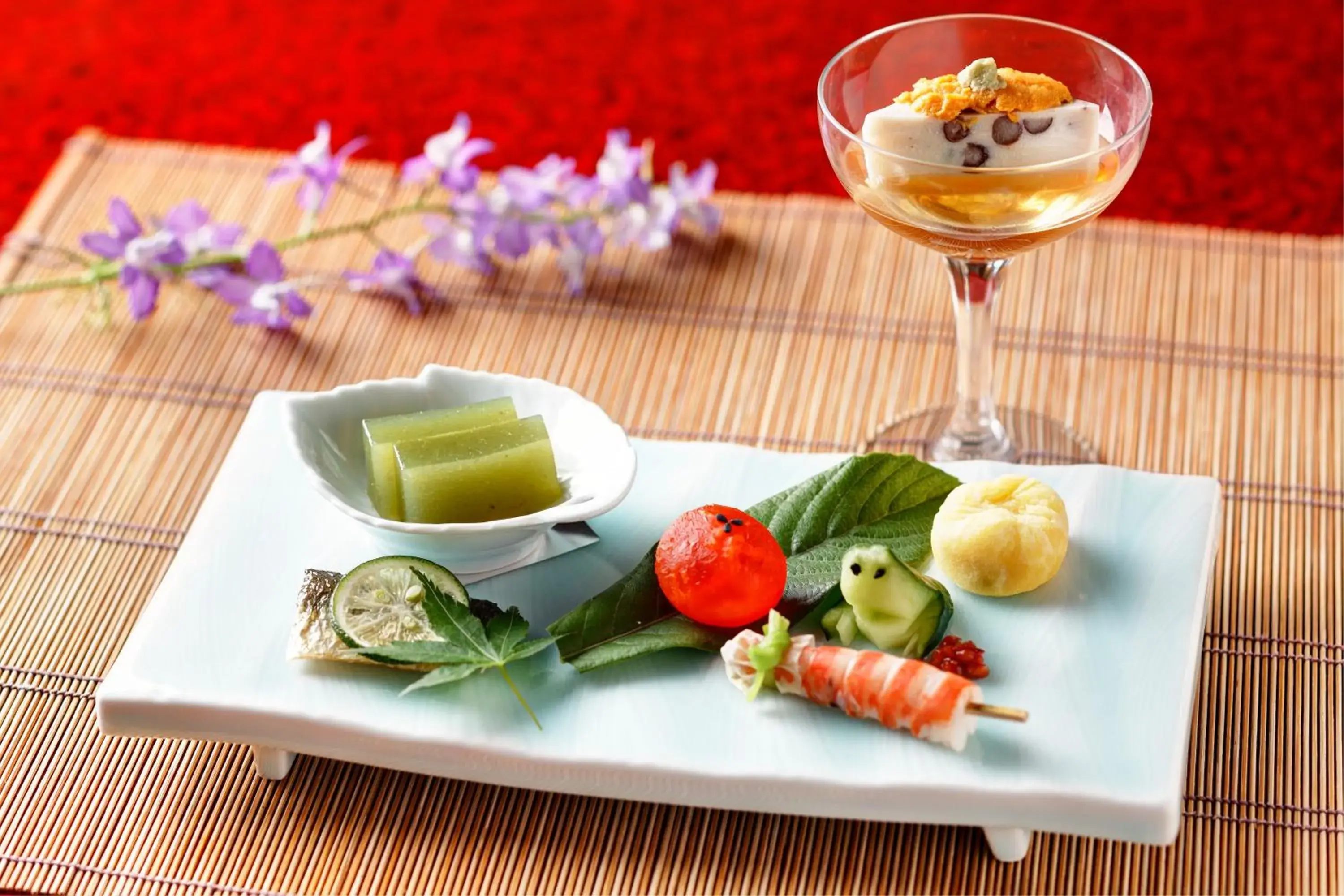 Food close-up in Nasu Onsen Sanraku Food close-up in Nasu Onsen Sanraku