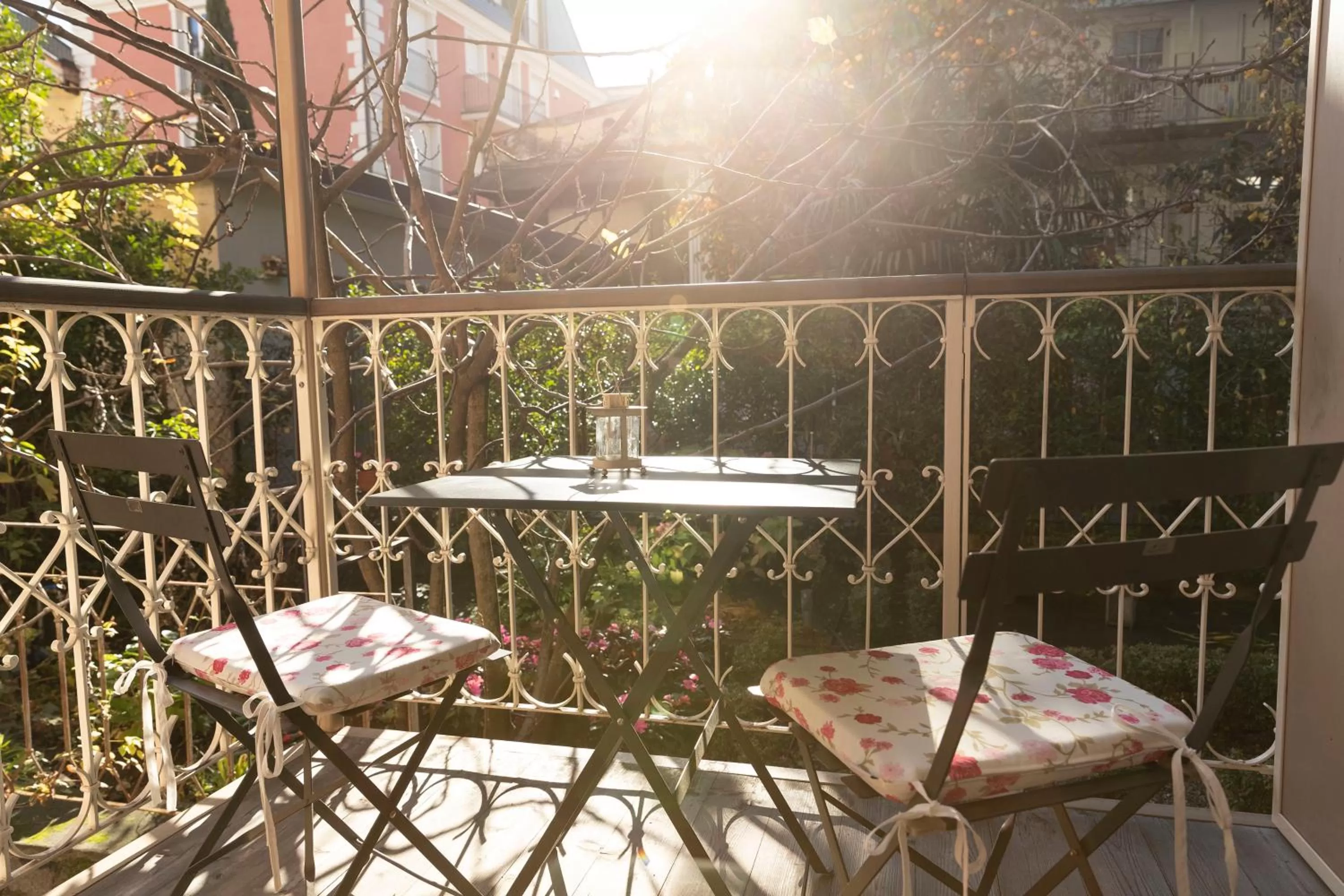 Balcony/Terrace in Villa Bergmann Suites Meran