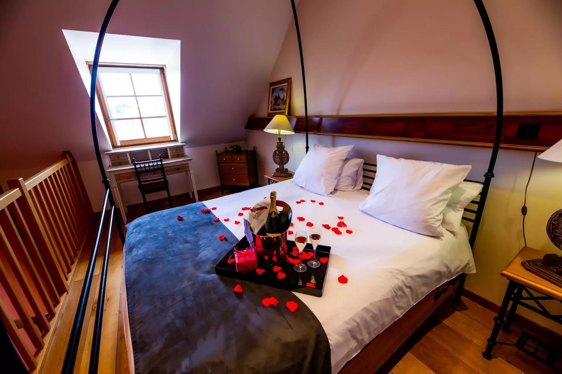 Bed in Hotel et Spa Le Lion d'Or