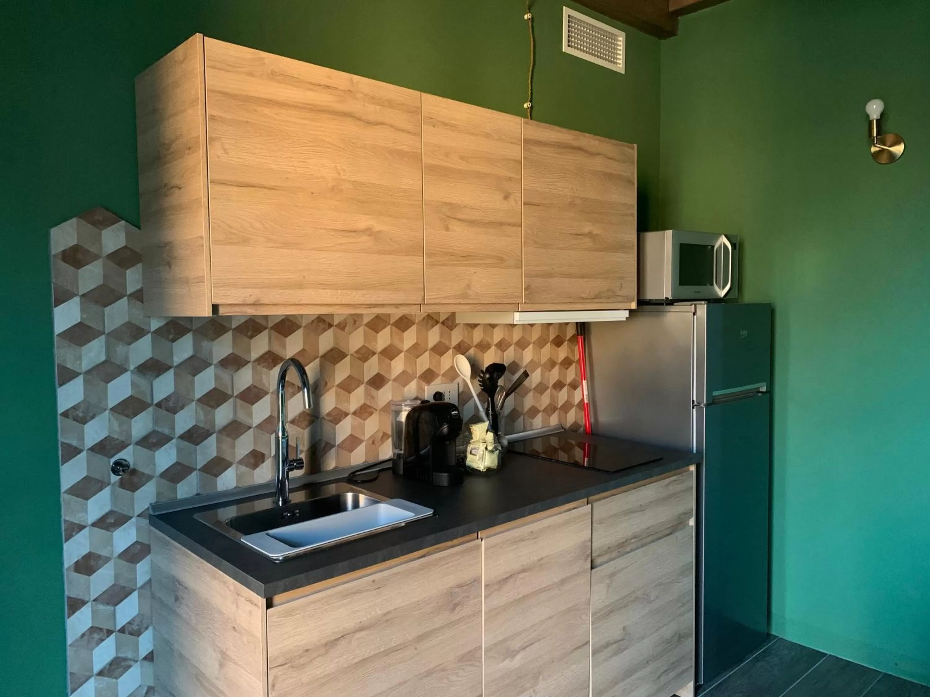 Kitchen/Kitchenette in Sala dell Estate Guest House