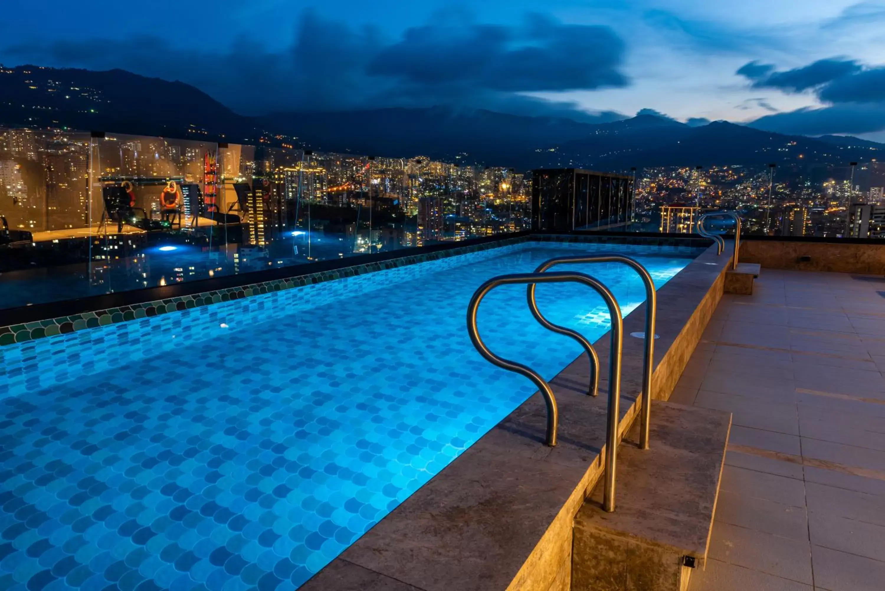 Pool view, Swimming Pool in Hotel York Luxury Suites Medellin by Preferred