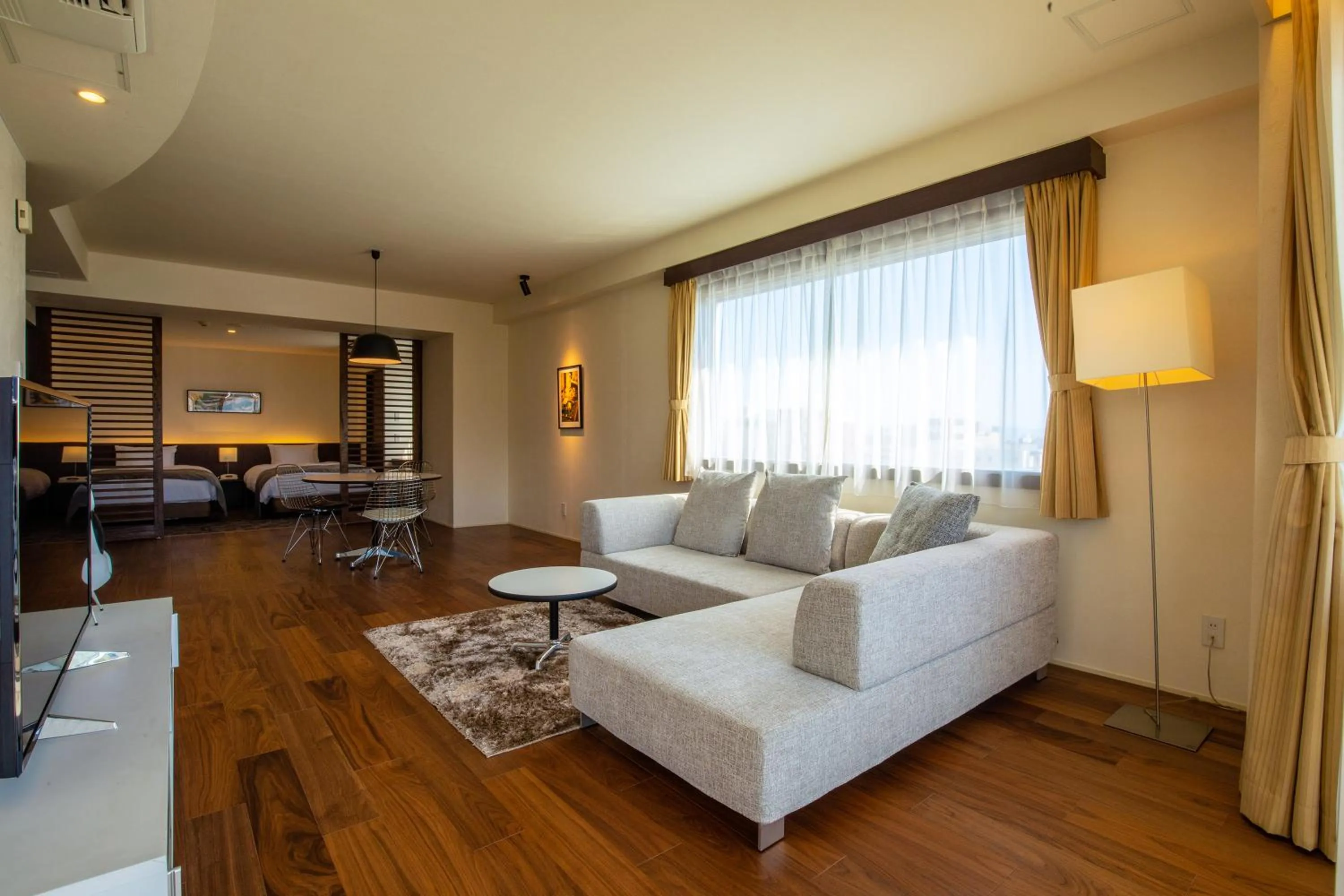 Living room in Hakodate Danshaku Club Hotel & Resorts